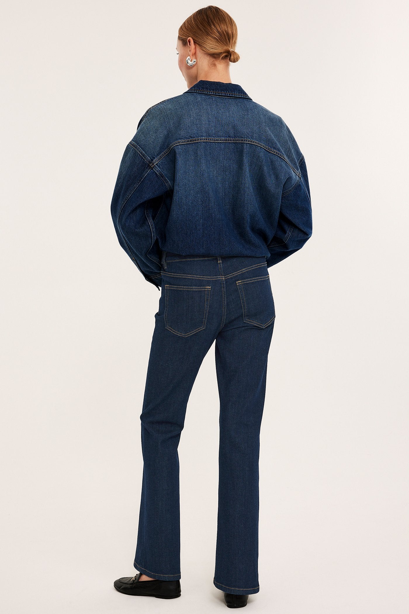 Dark denim
