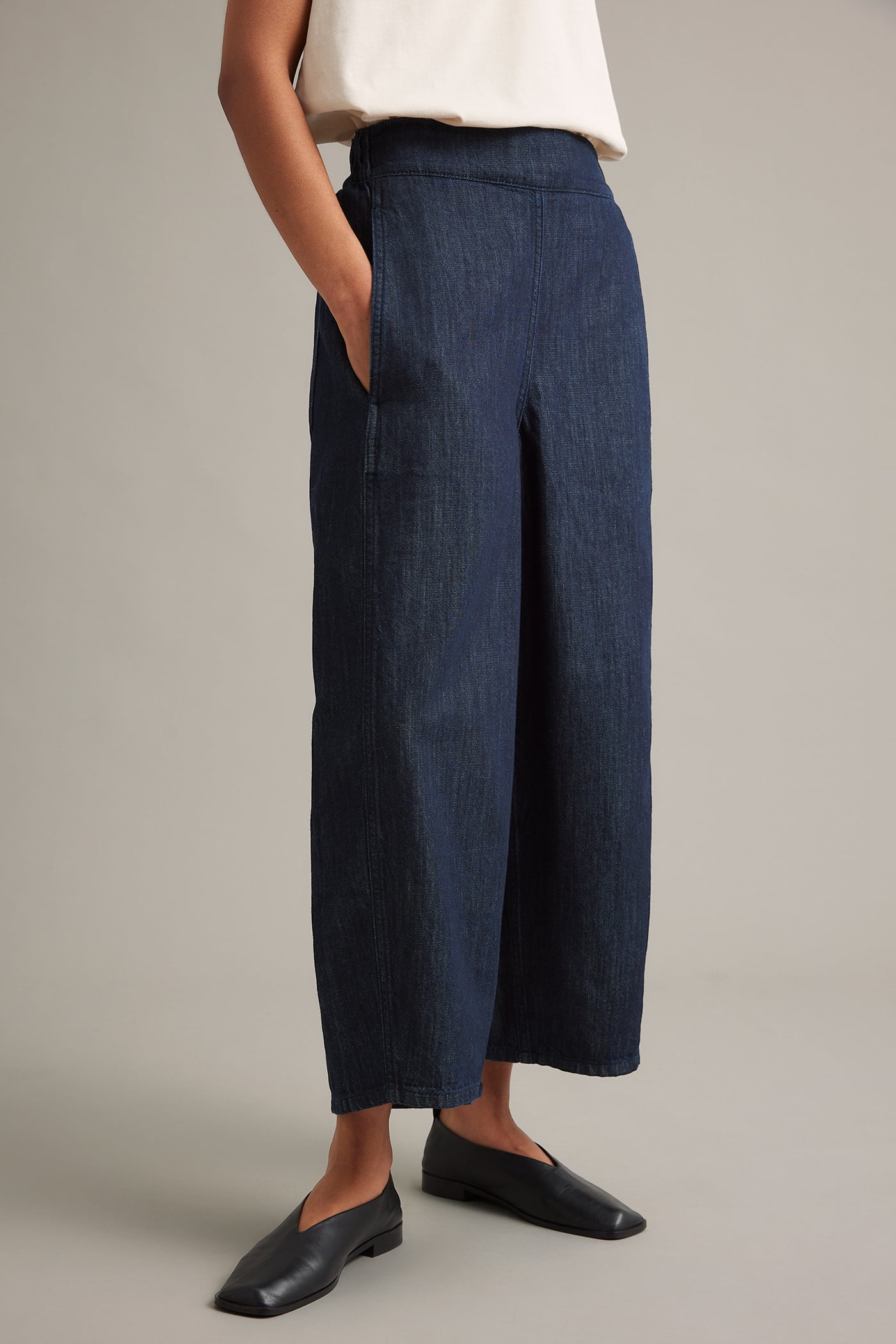Dark denim