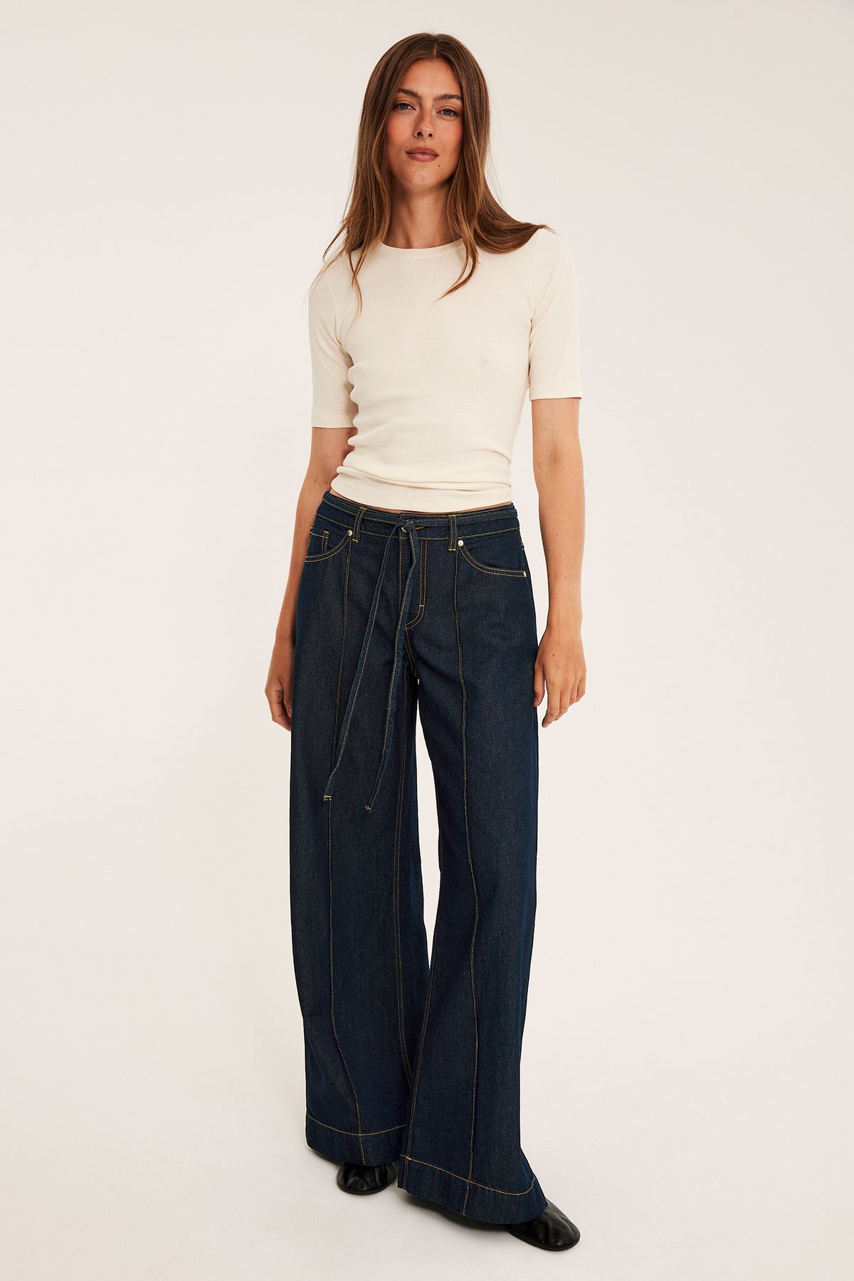 Dark denim