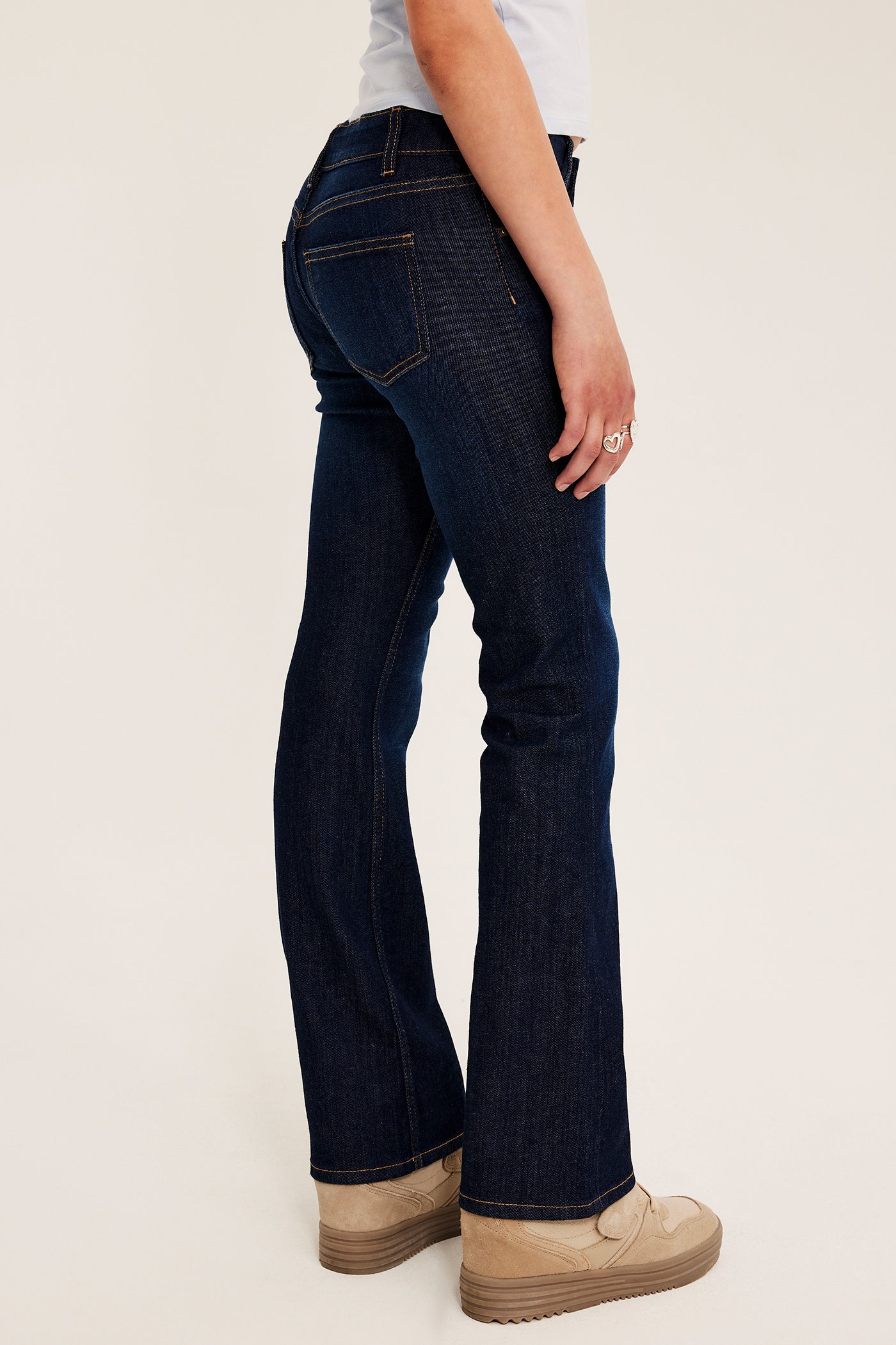 Dark denim