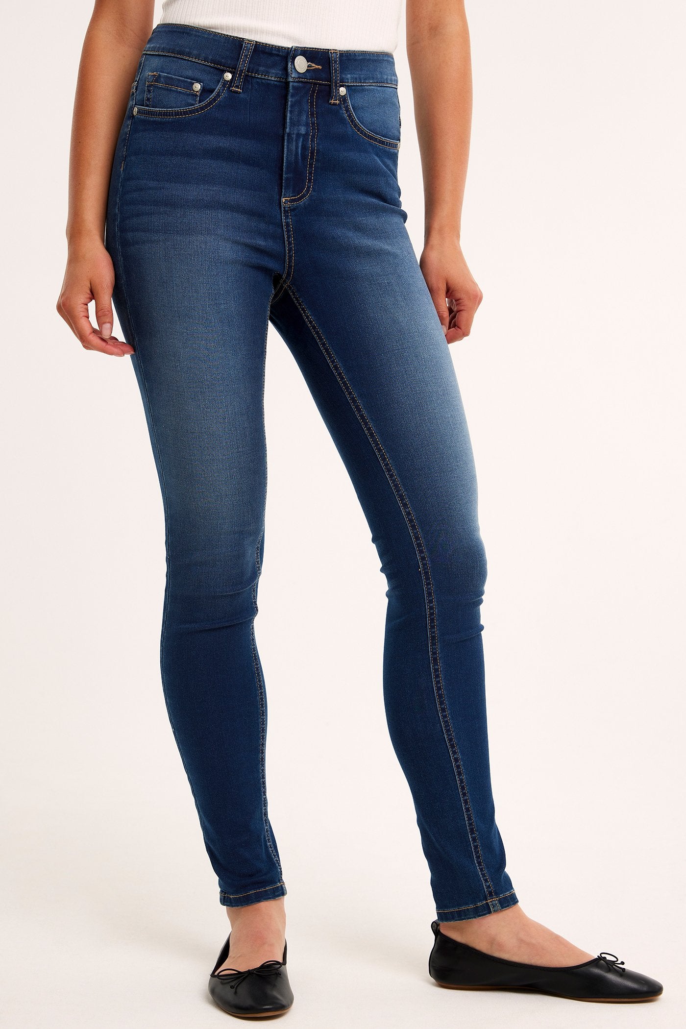Dark denim