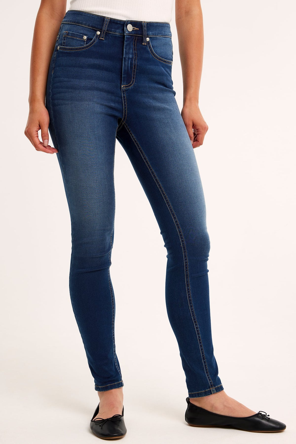 Dark denim