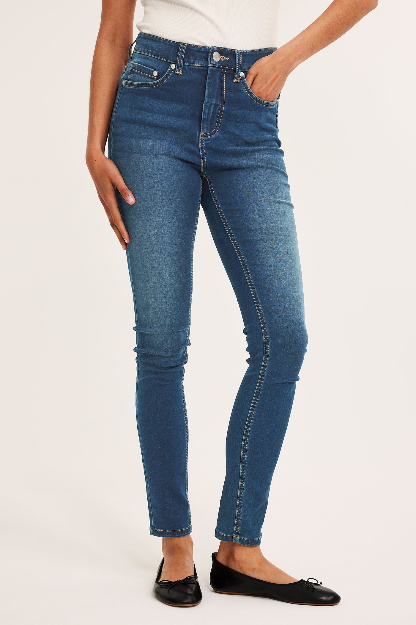 Dark denim