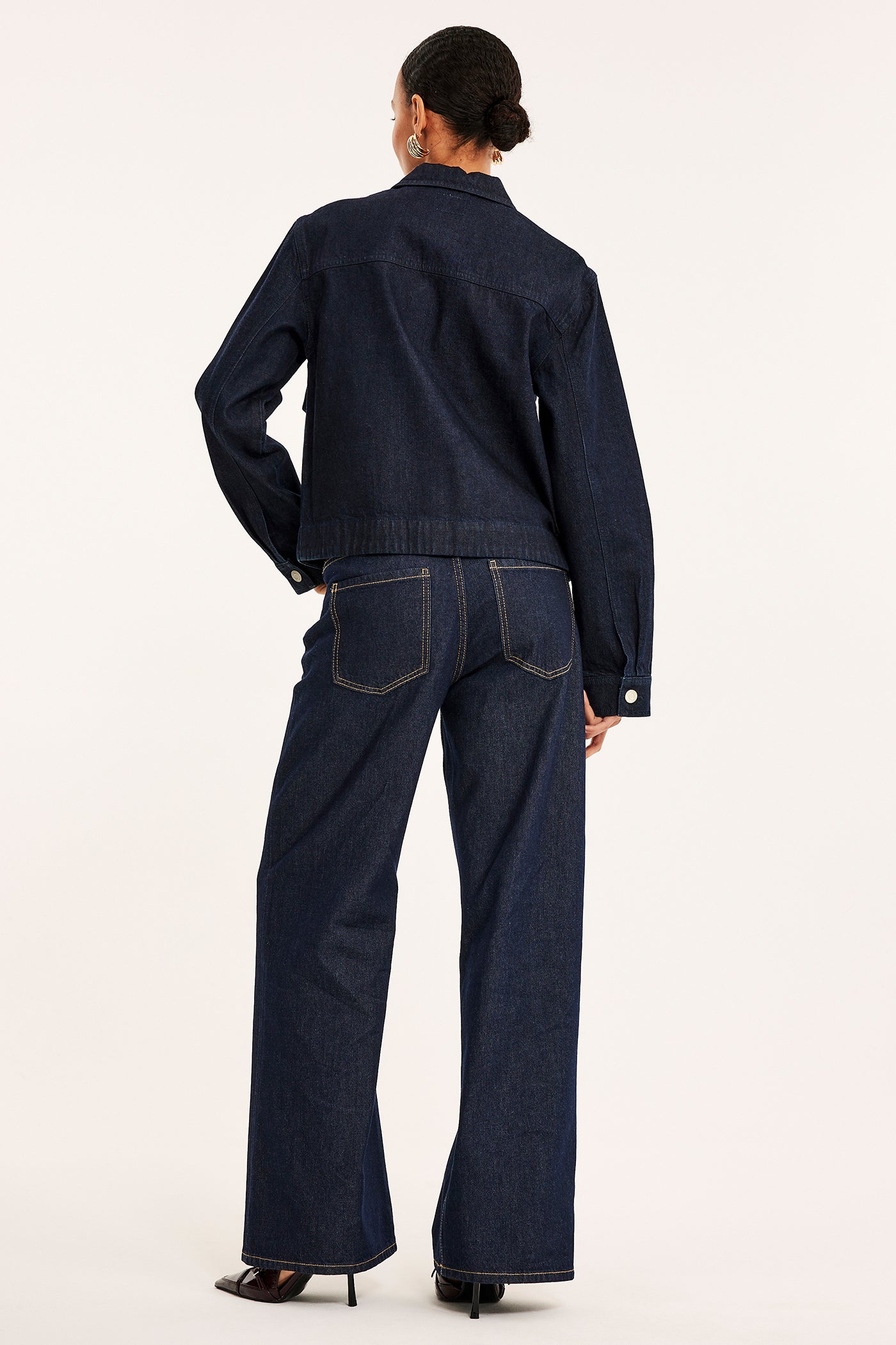 Dark denim