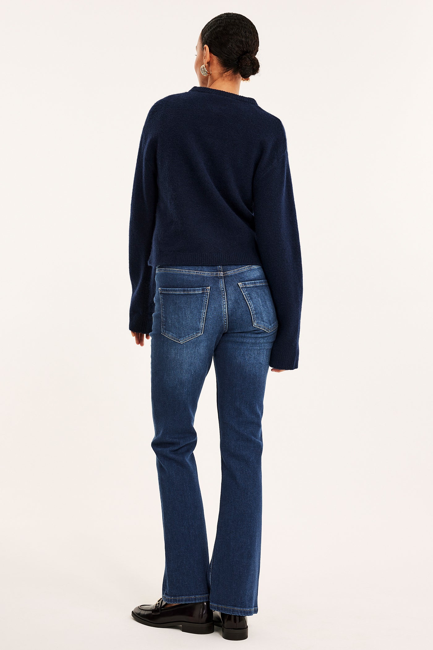 Dark denim