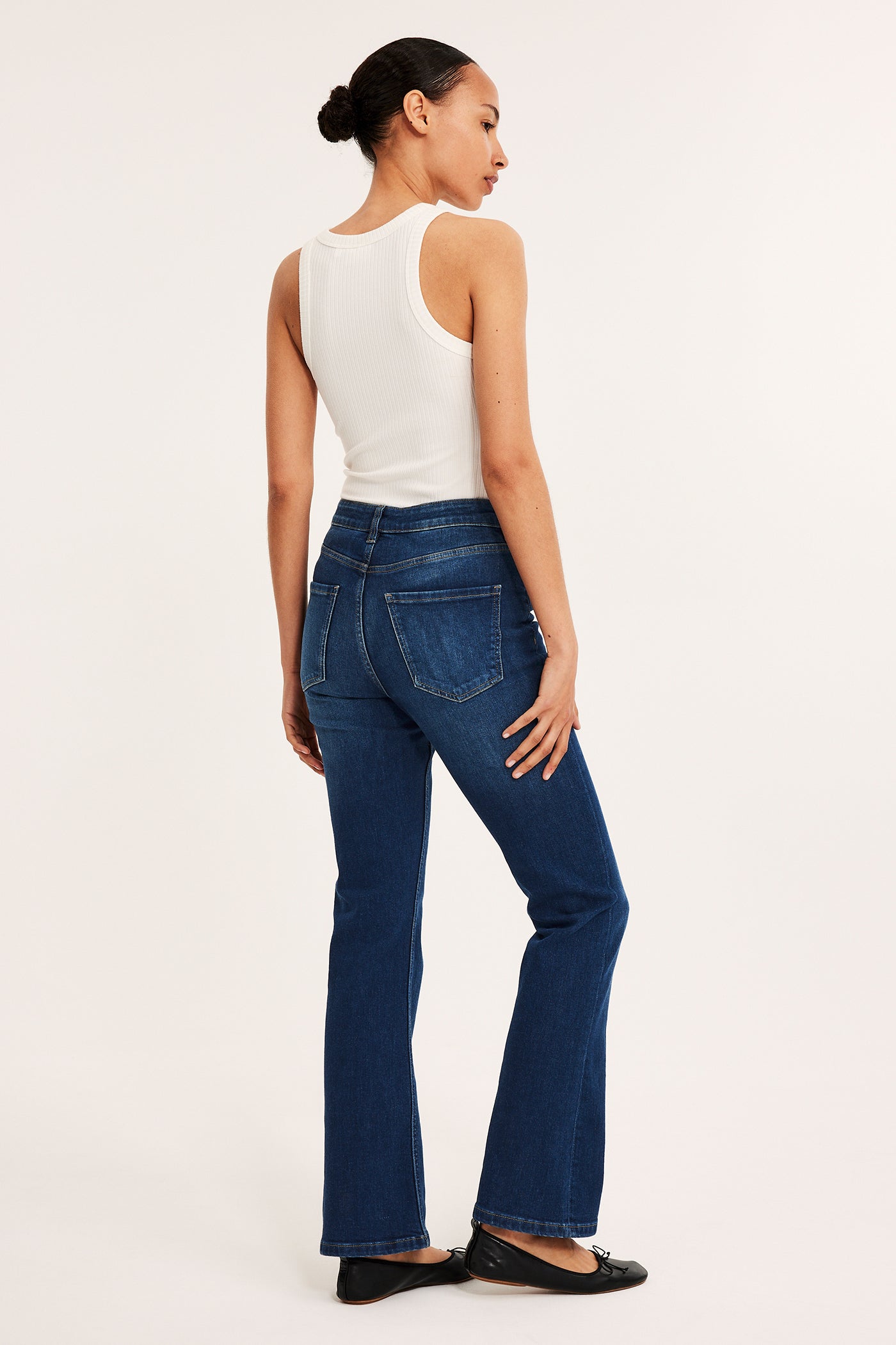 Dark denim