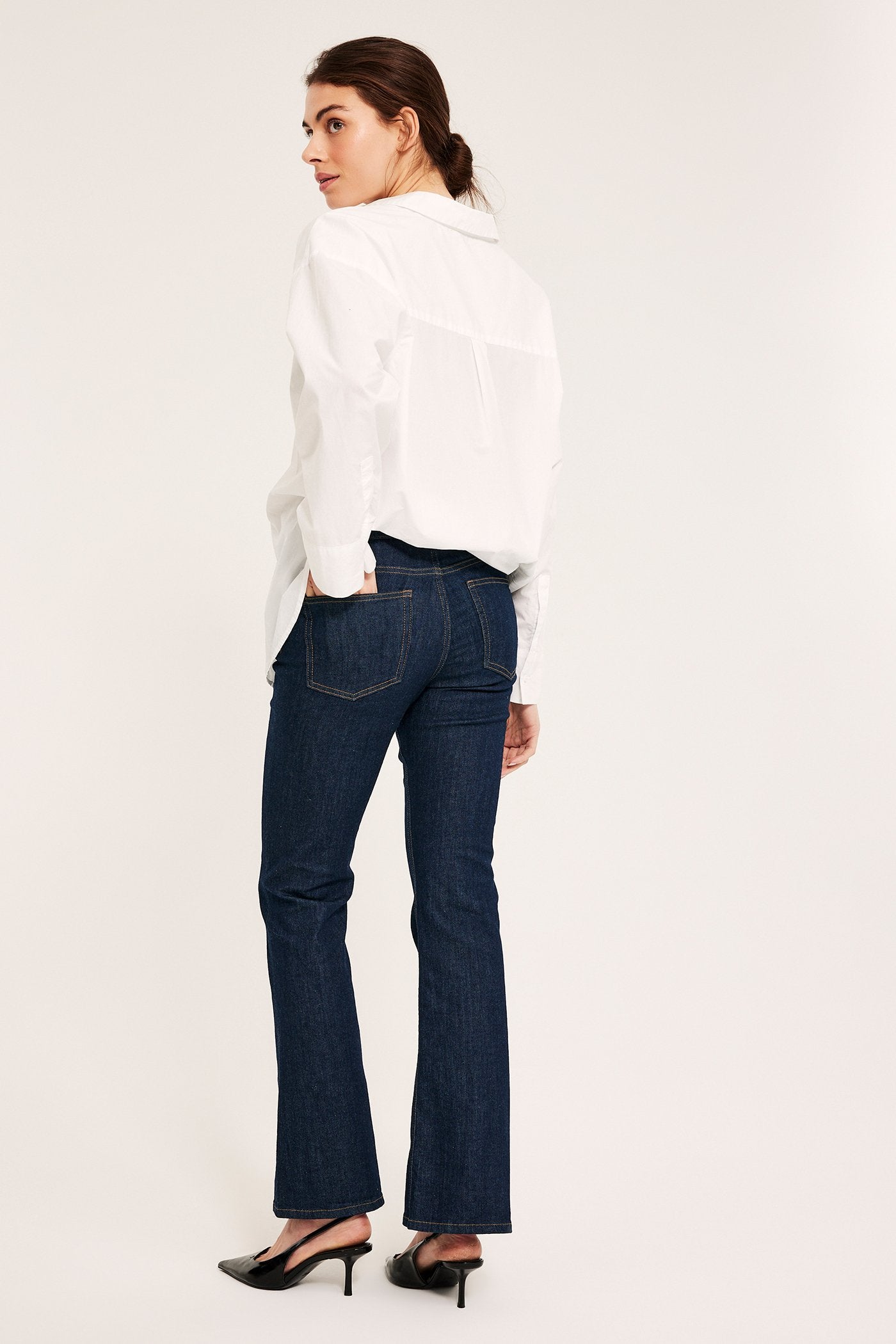 Dark denim