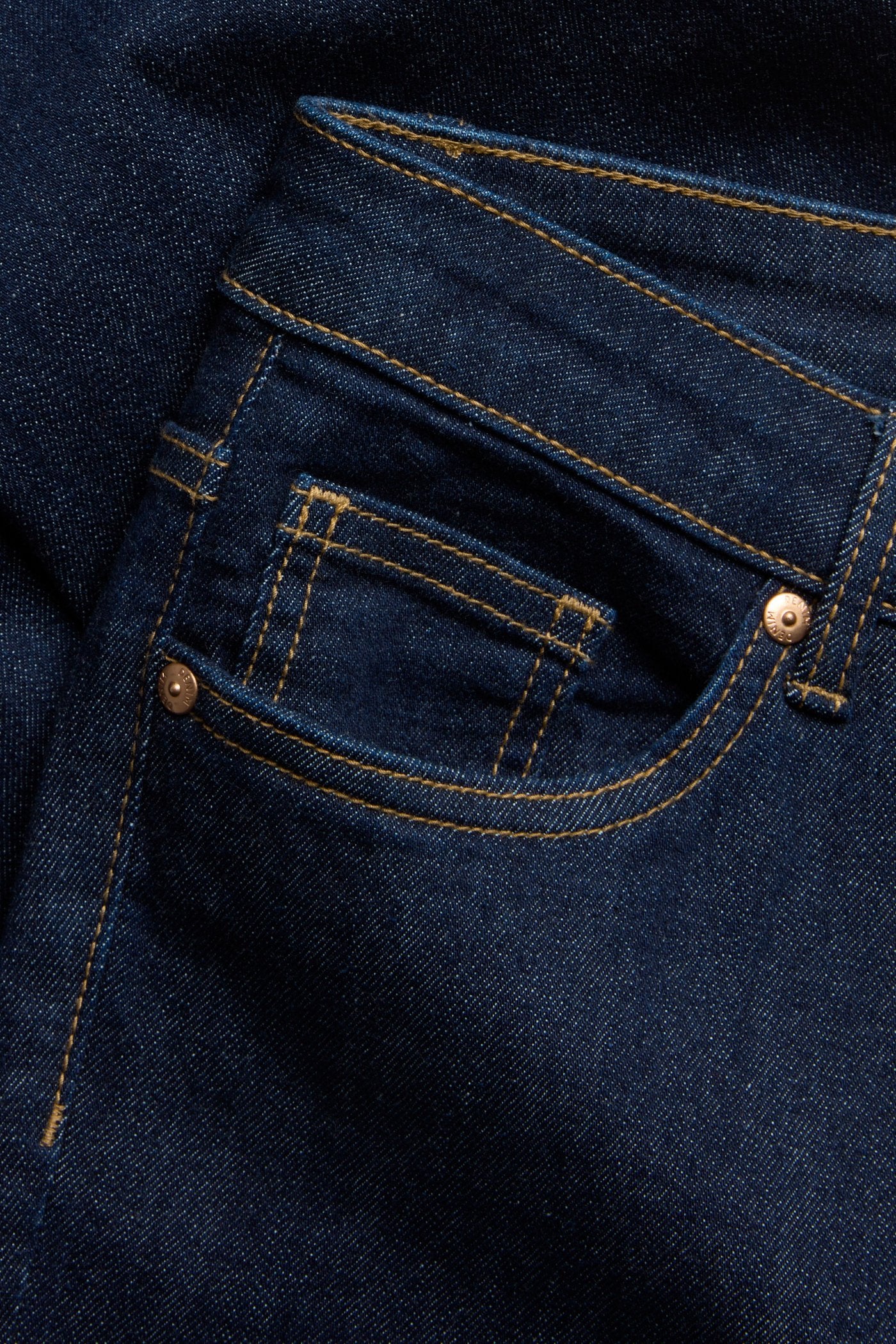 Dark denim