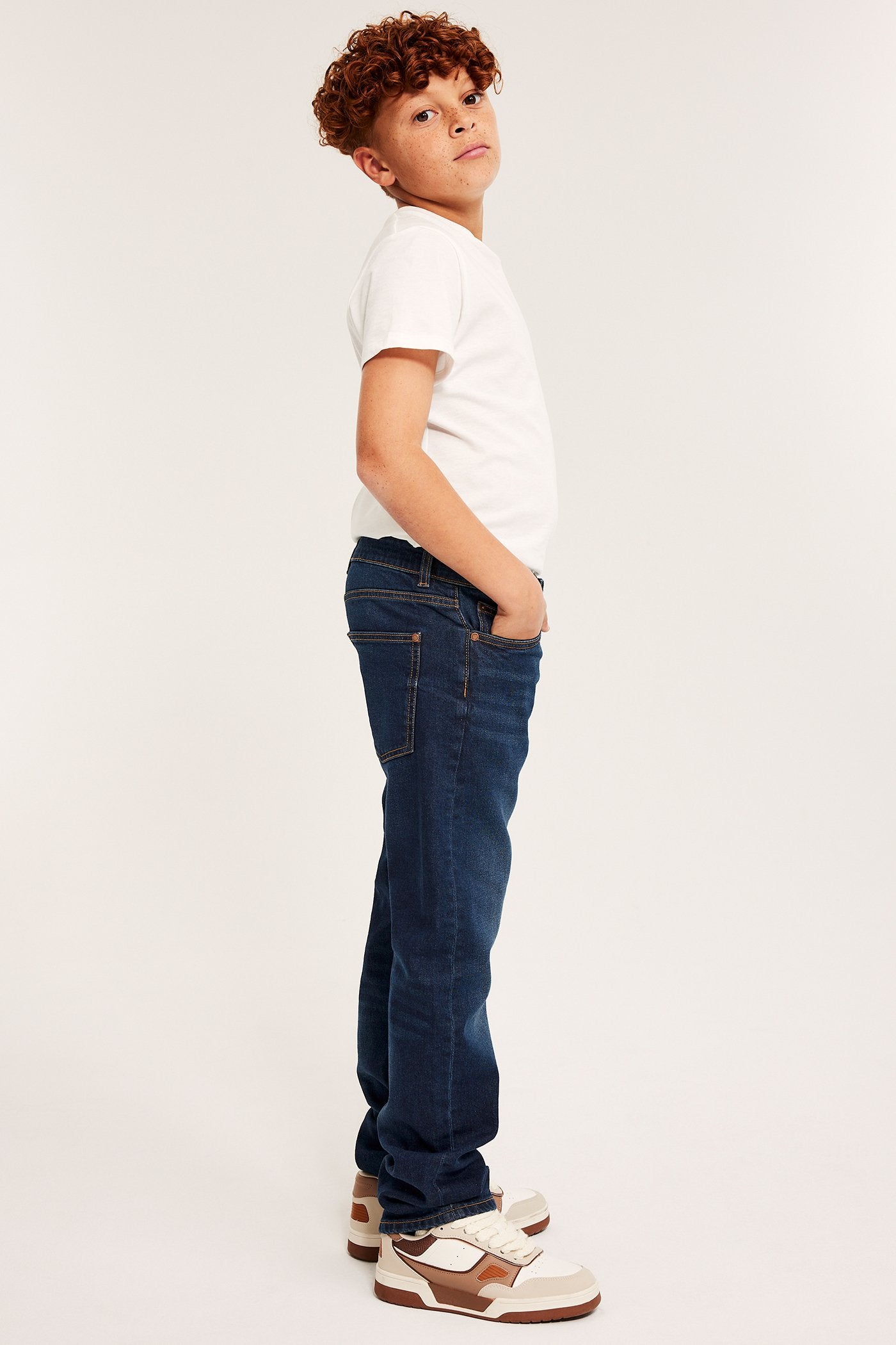 Dark denim