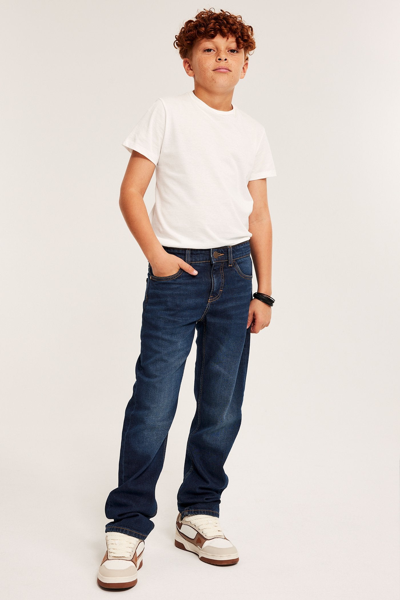 Dark denim