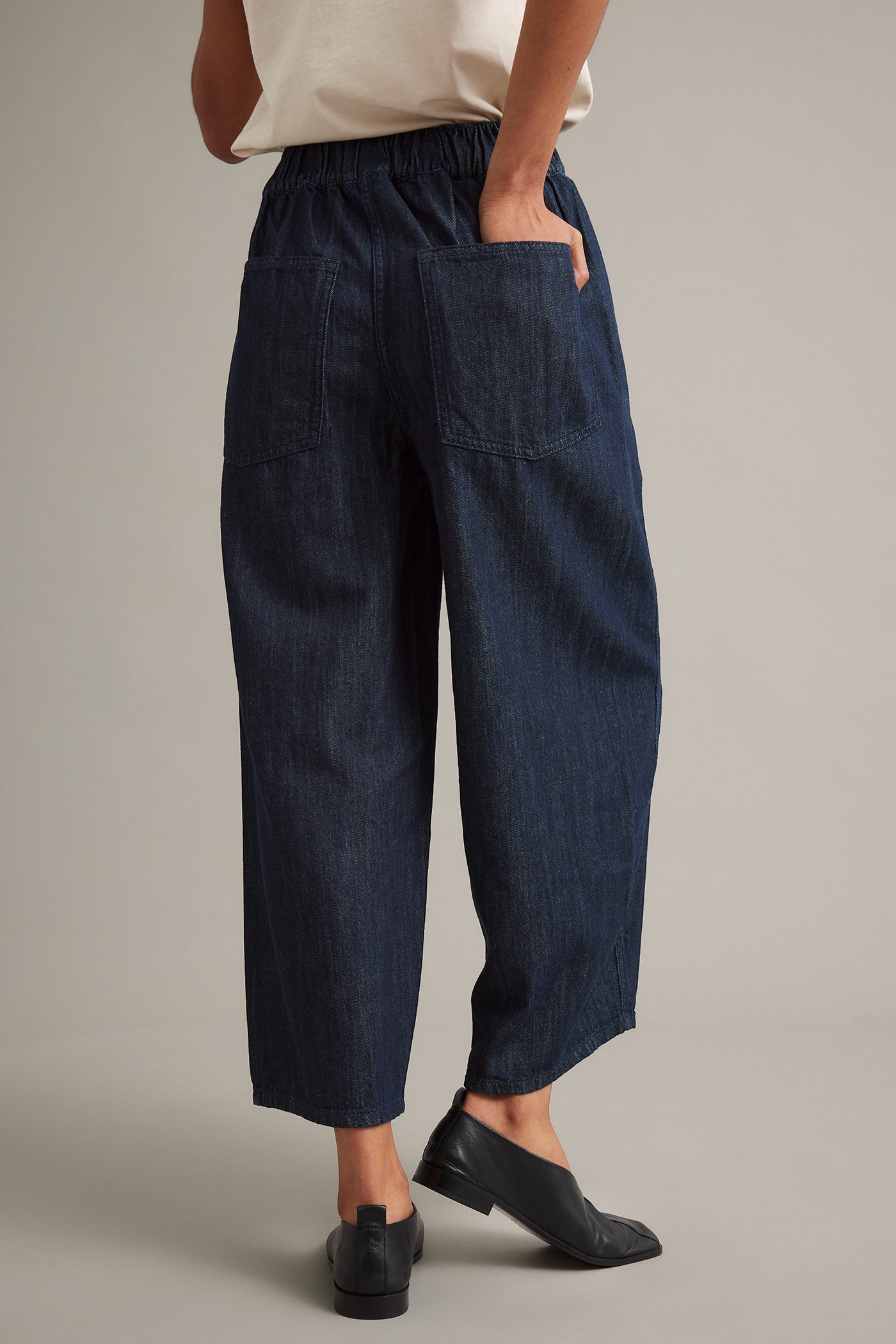 Dark denim