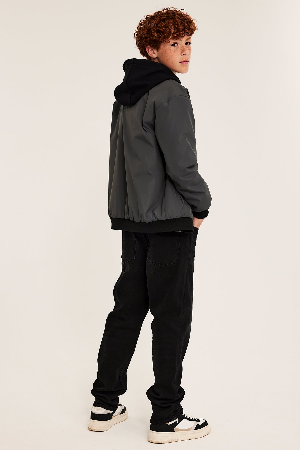 Black denim