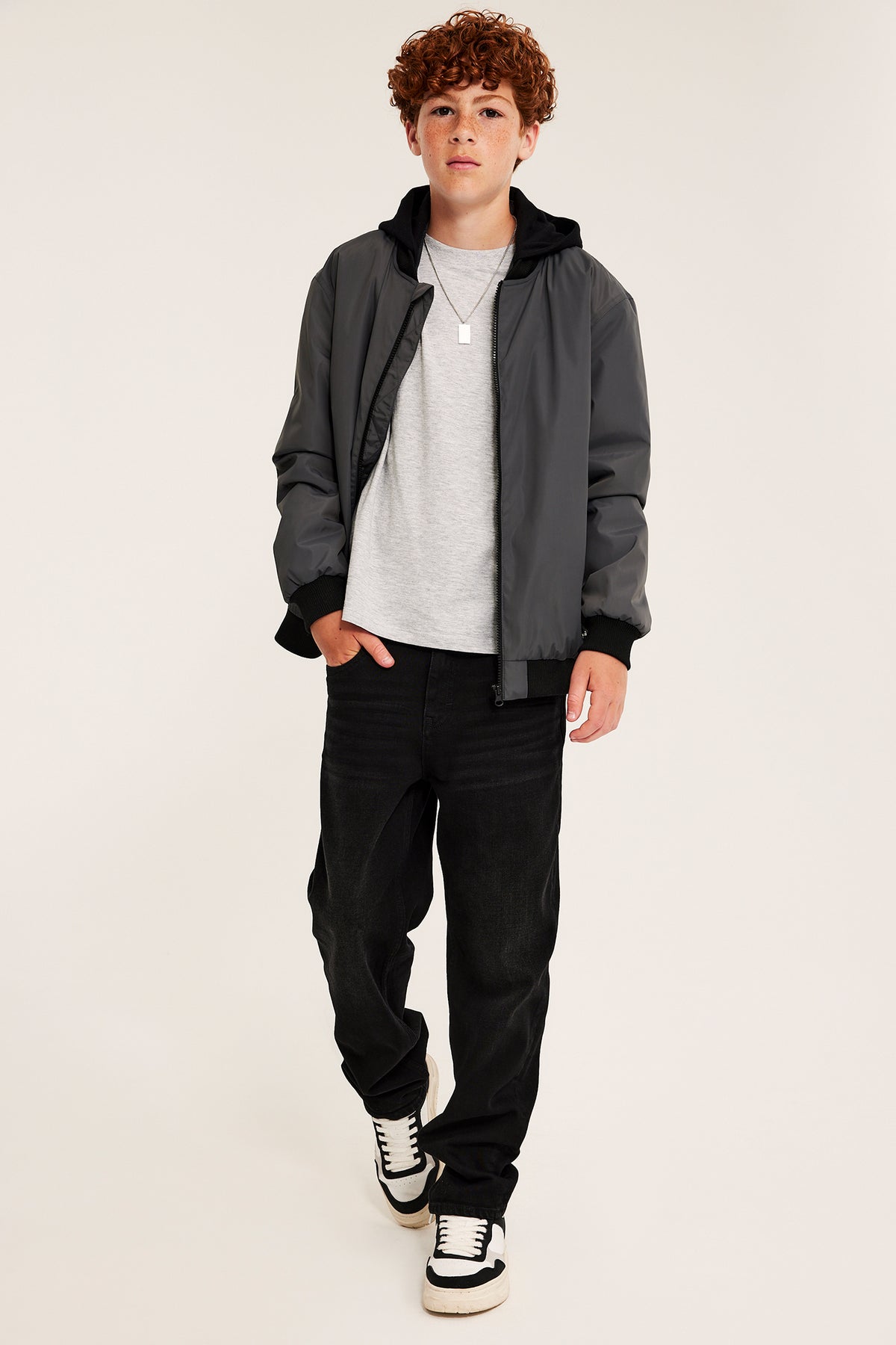 Black denim