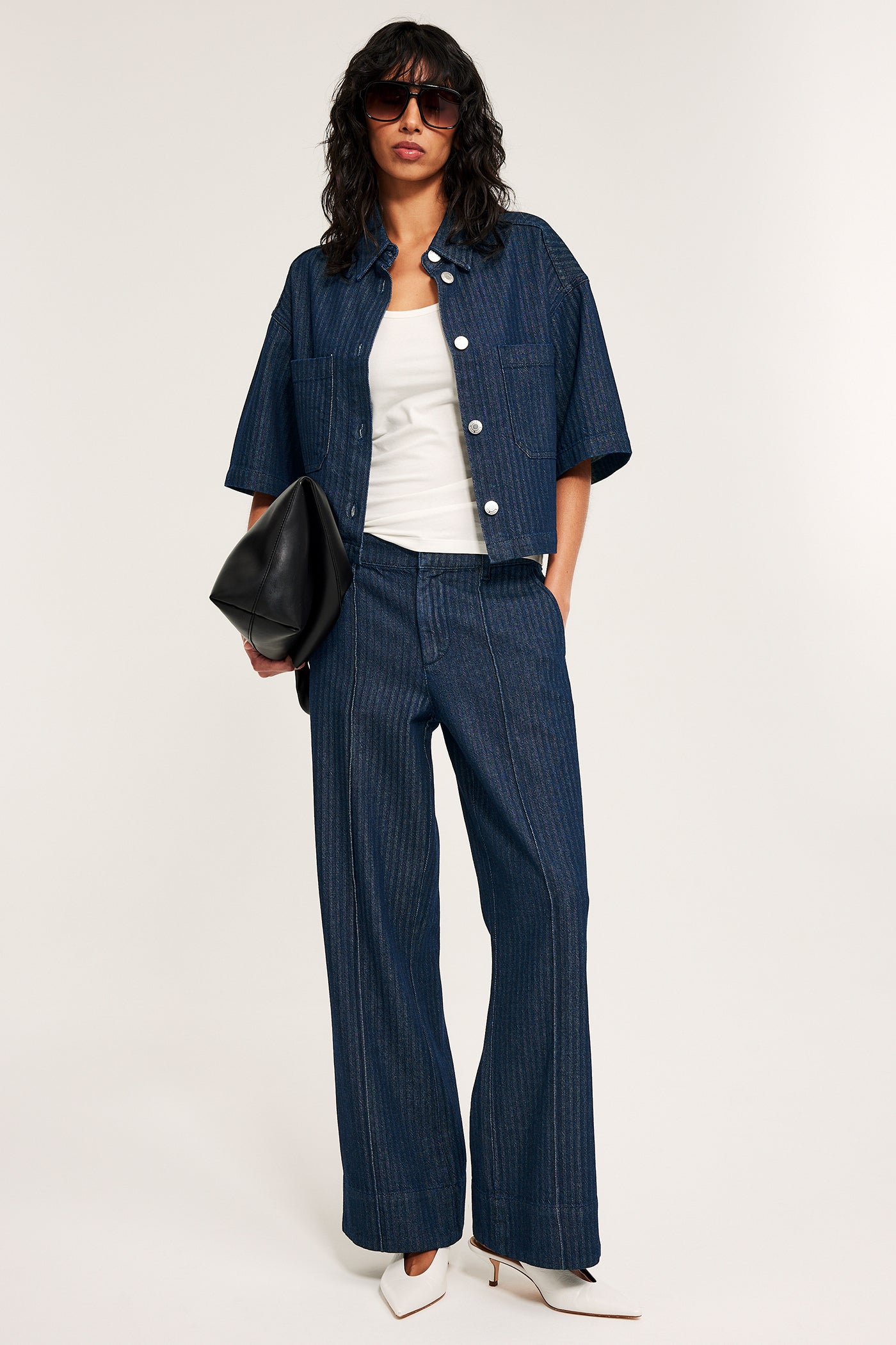Dark denim
