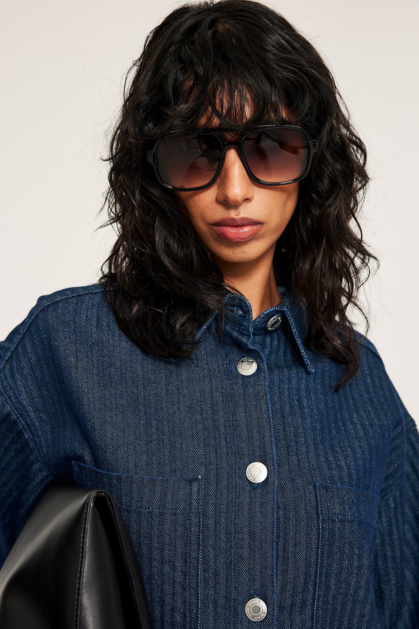 Dark denim