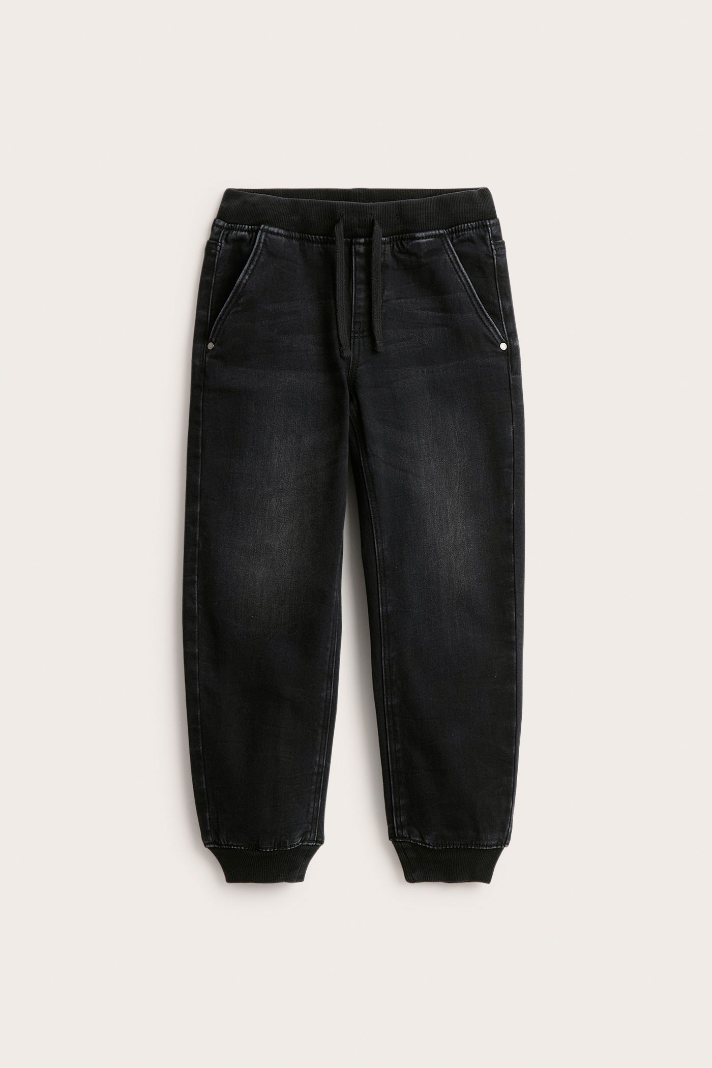 Black denim