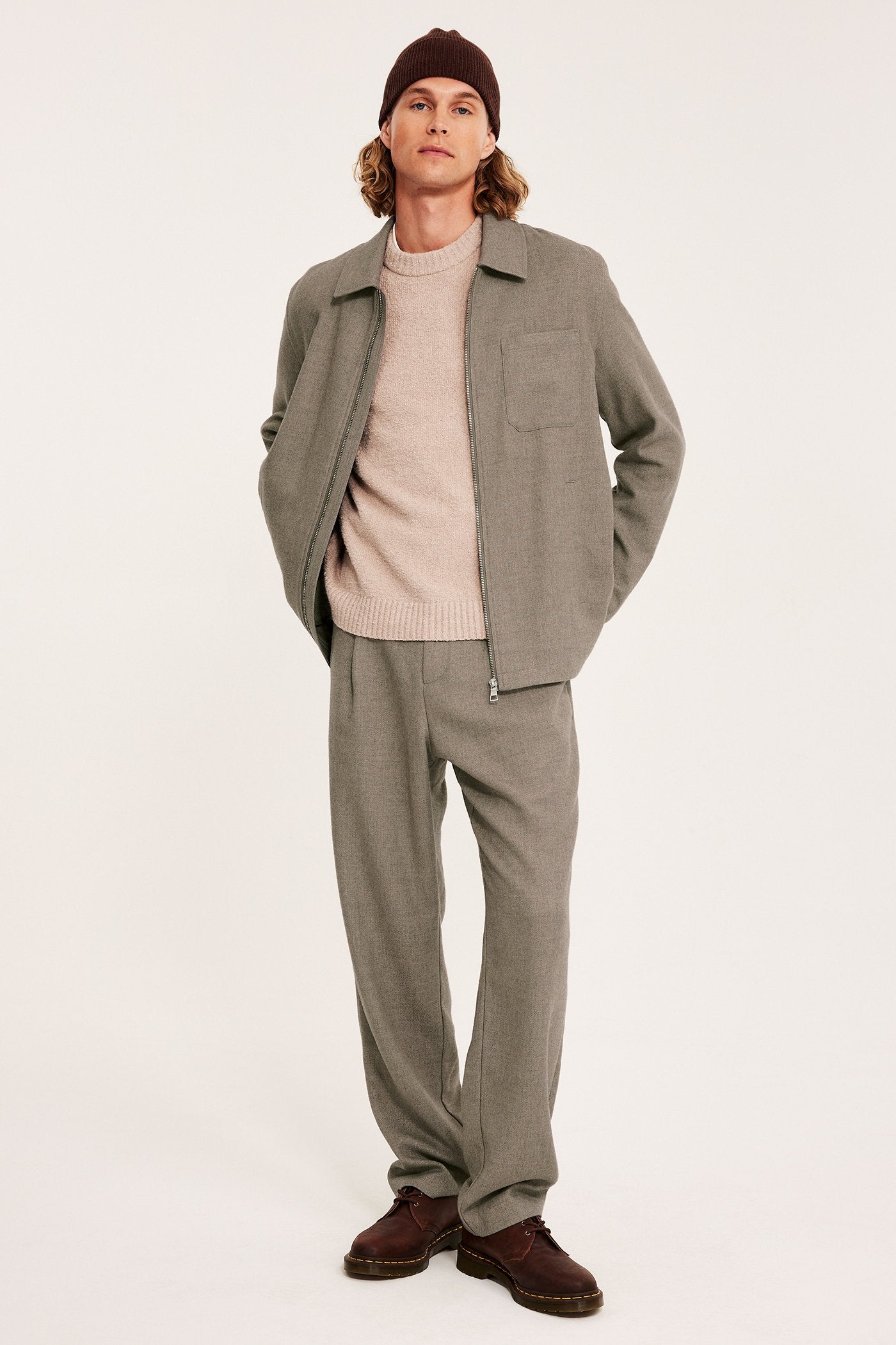 Beige mélange