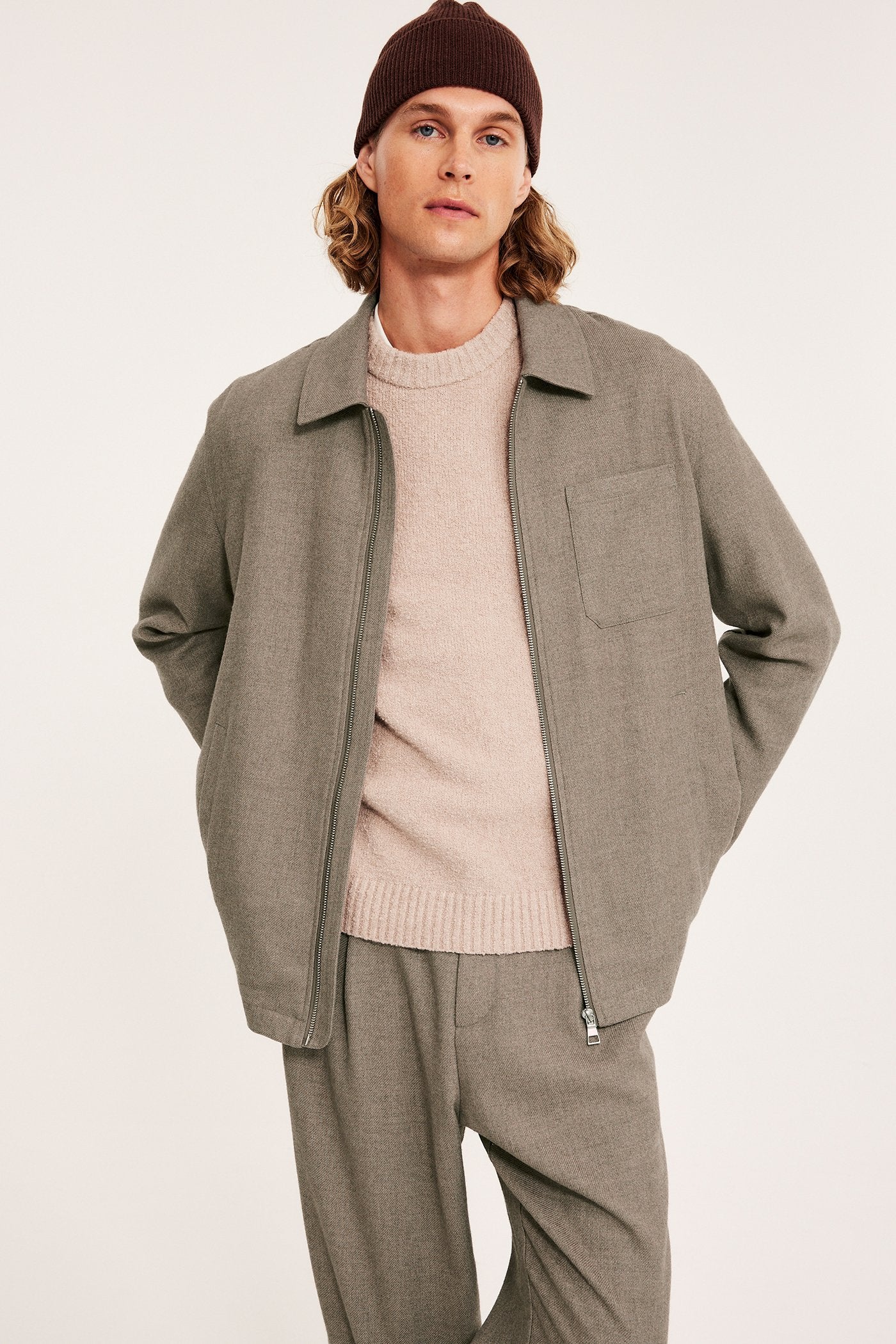 Beige mélange