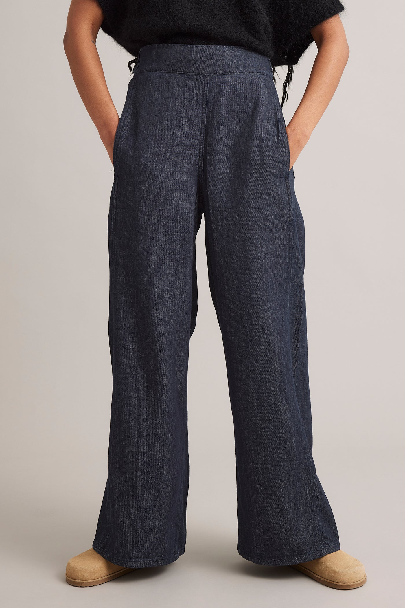 Dark denim