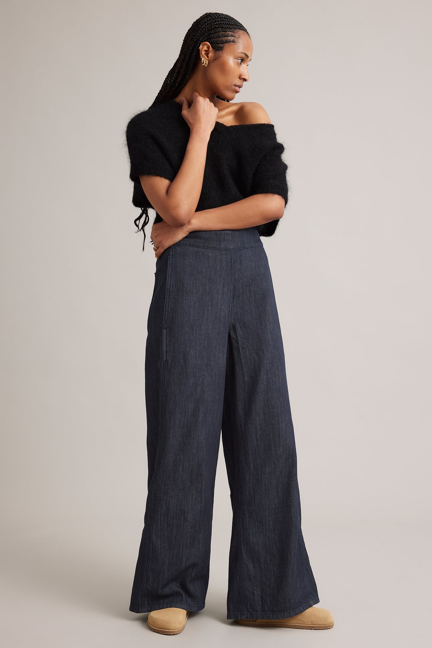 Dark denim