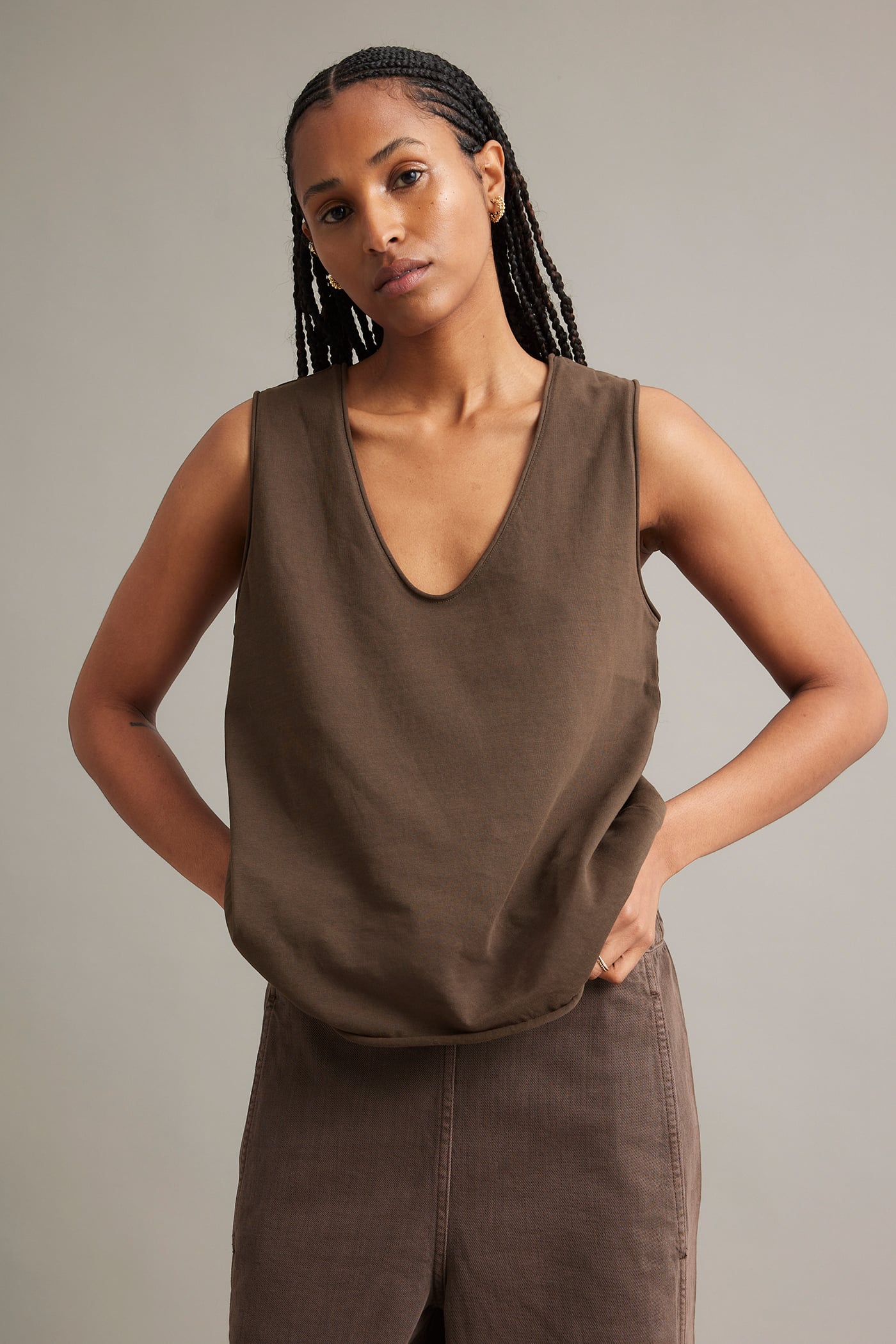 Brown