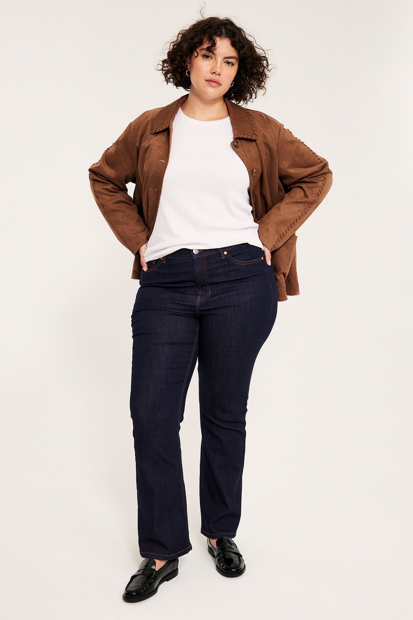 Dark denim