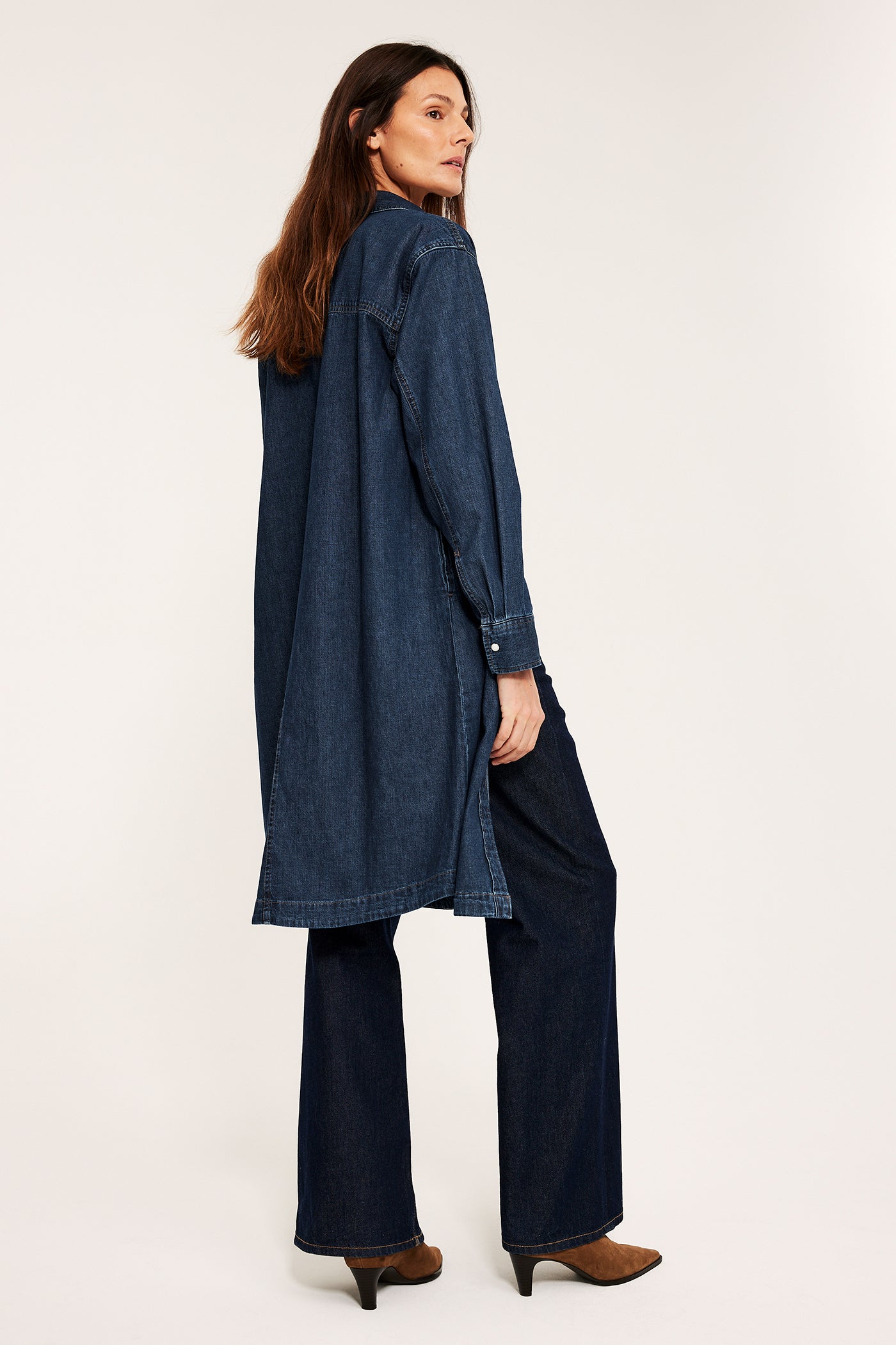 Dark denim