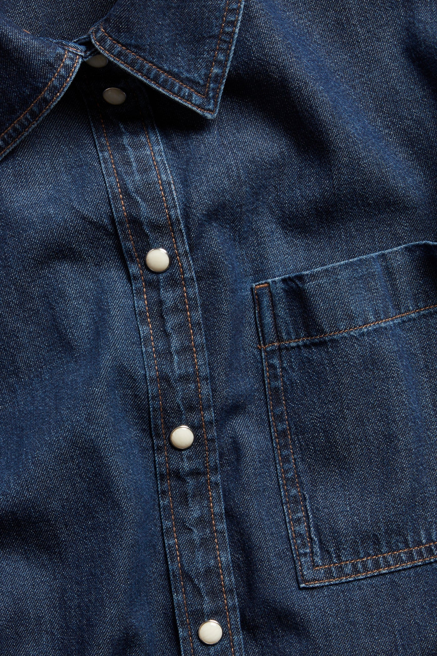 Dark denim