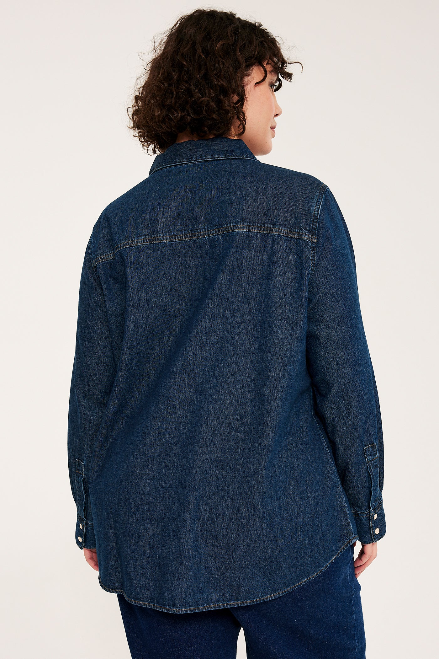 Dark denim