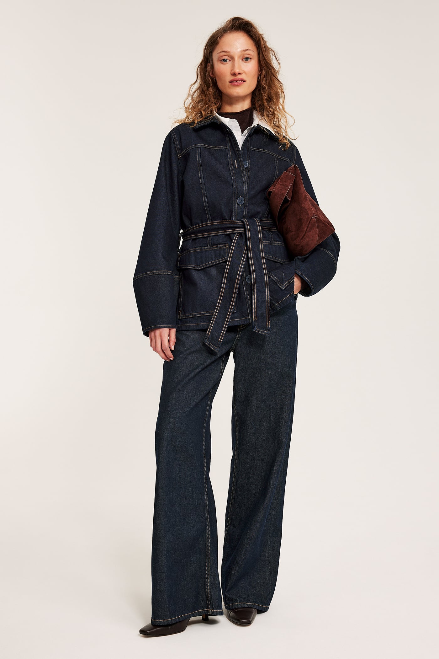Dark denim