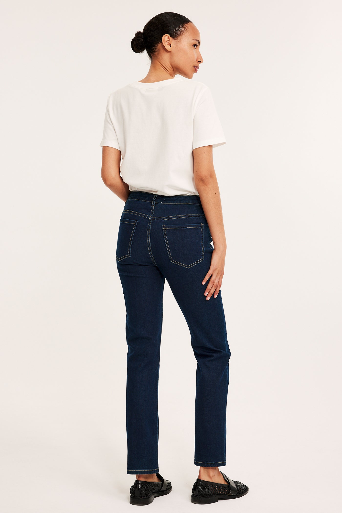 Dark denim
