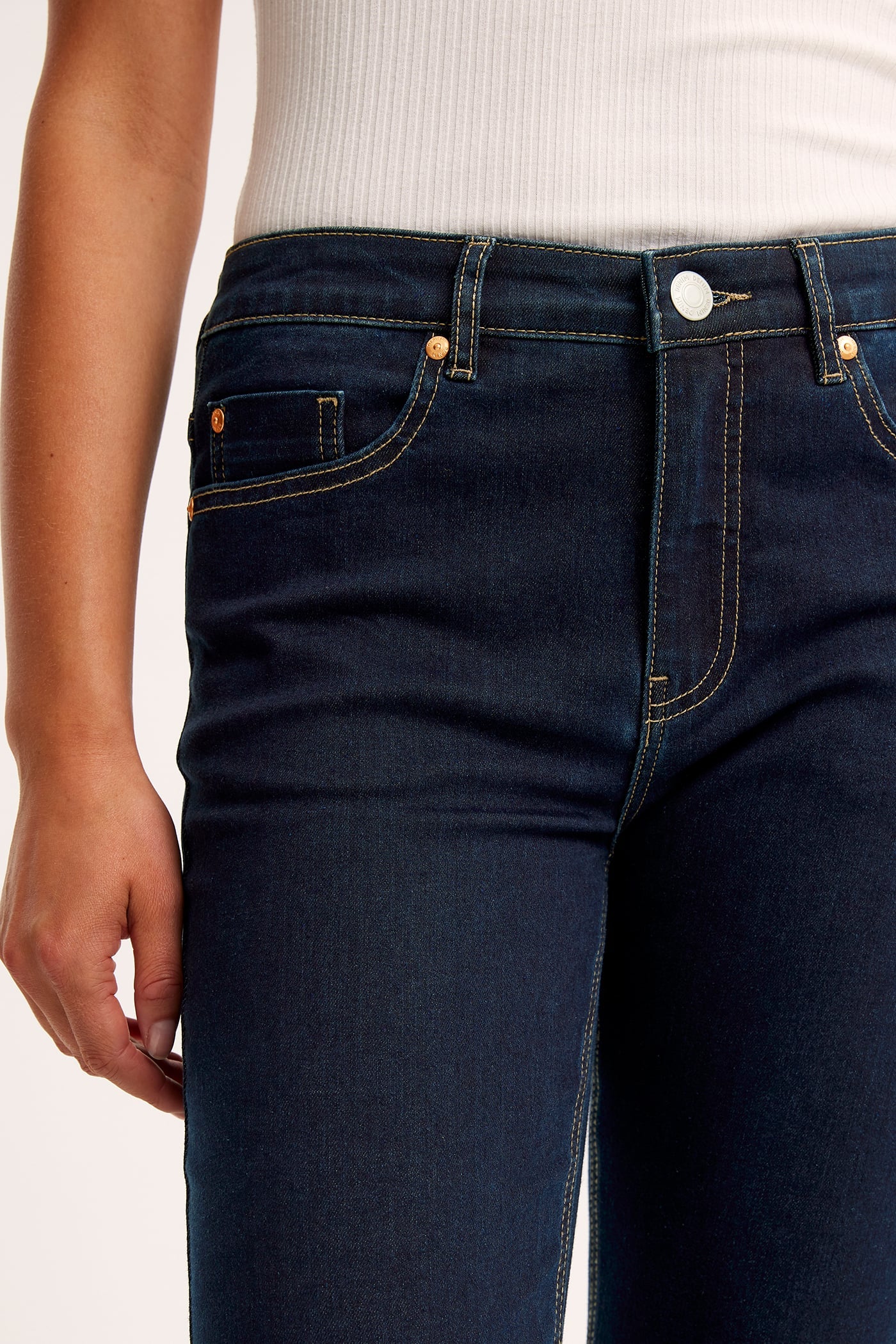 Dark denim