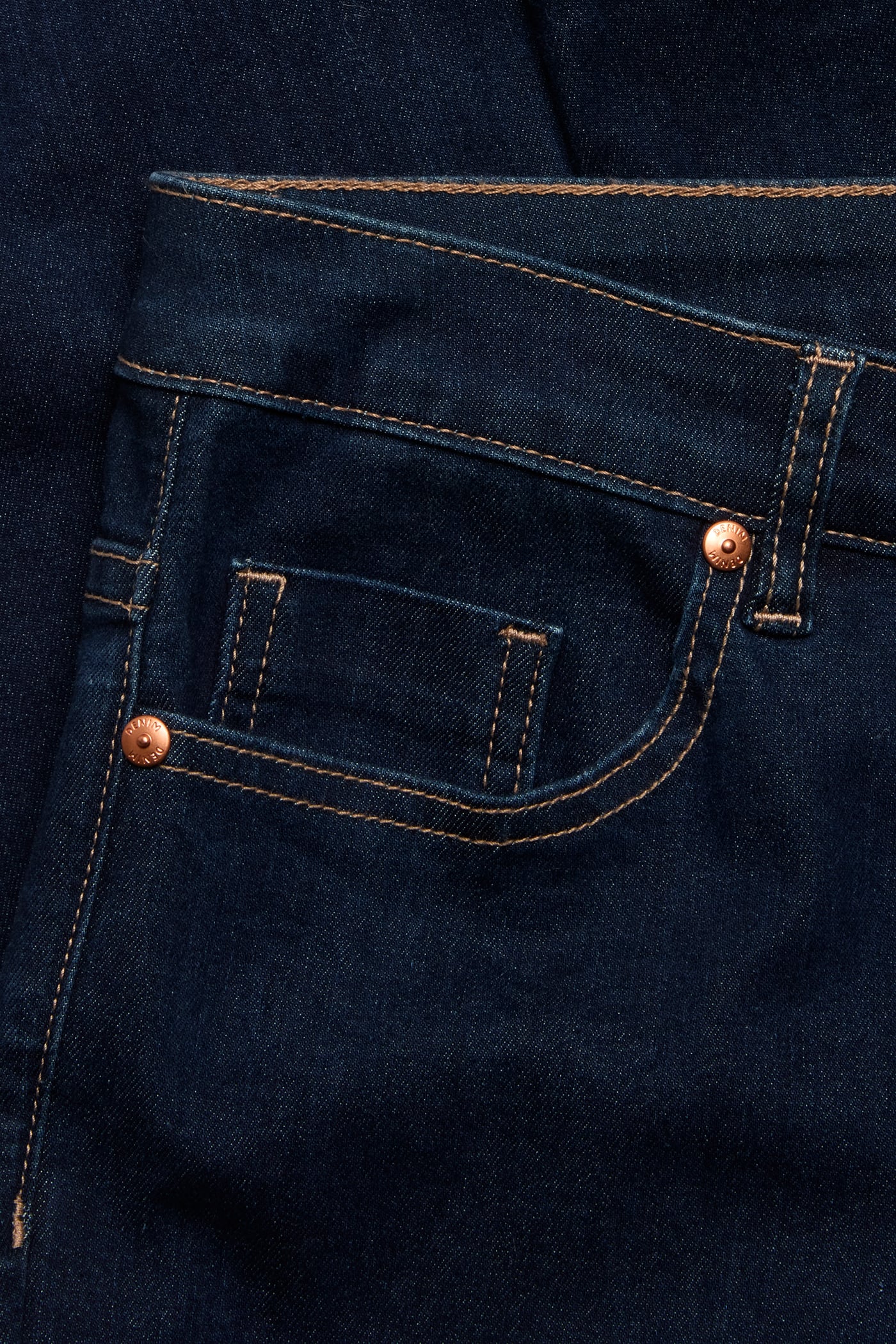 Dark denim