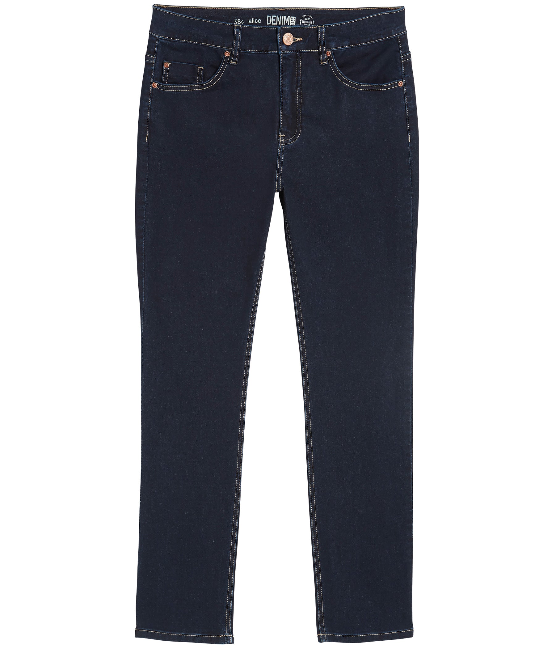 Dark denim
