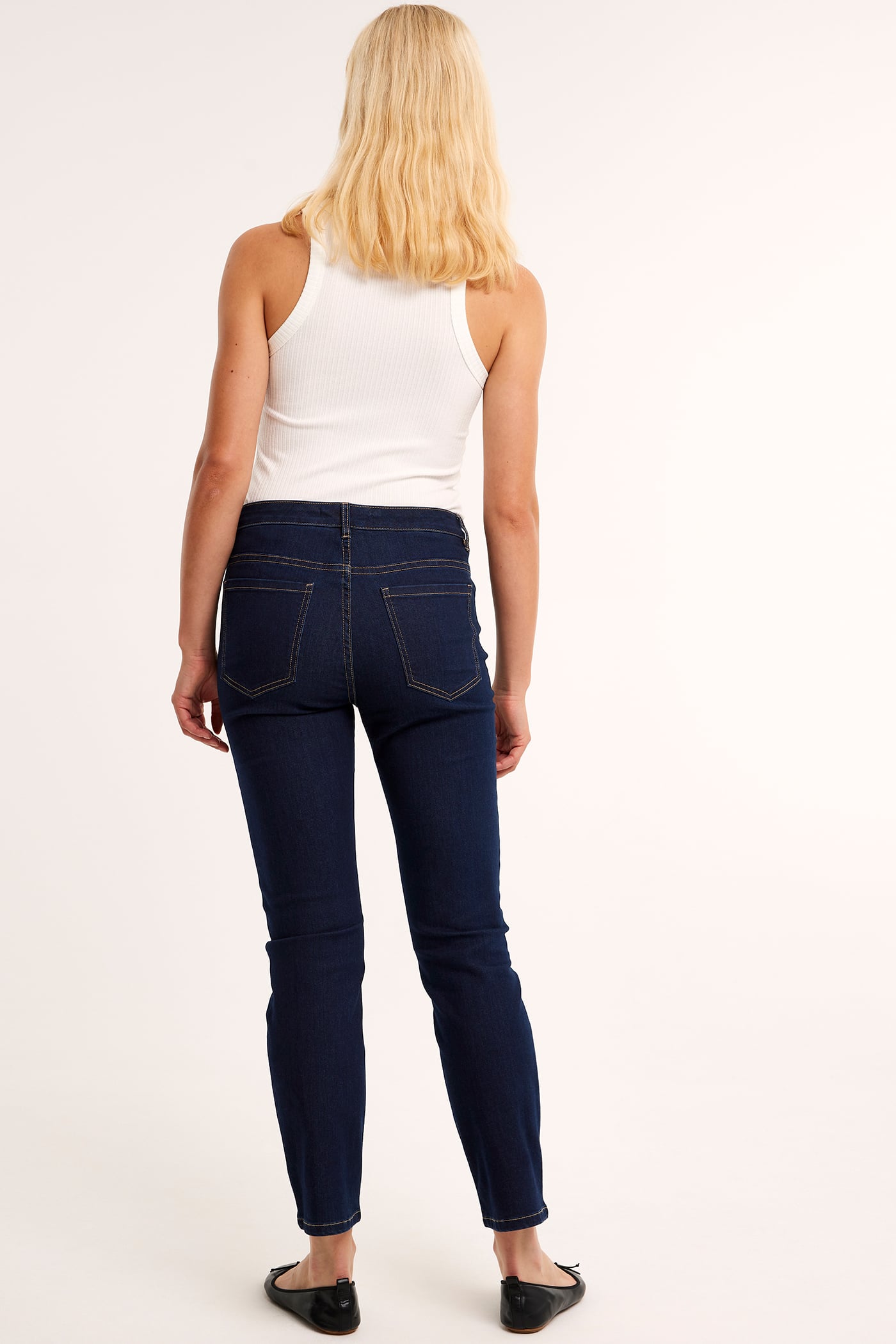 Dark denim