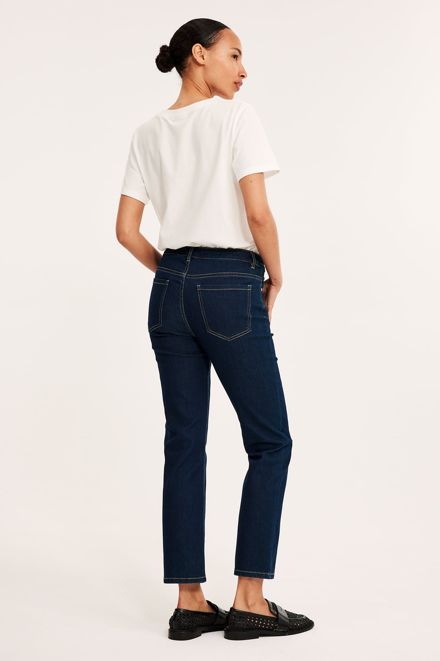 Dark denim
