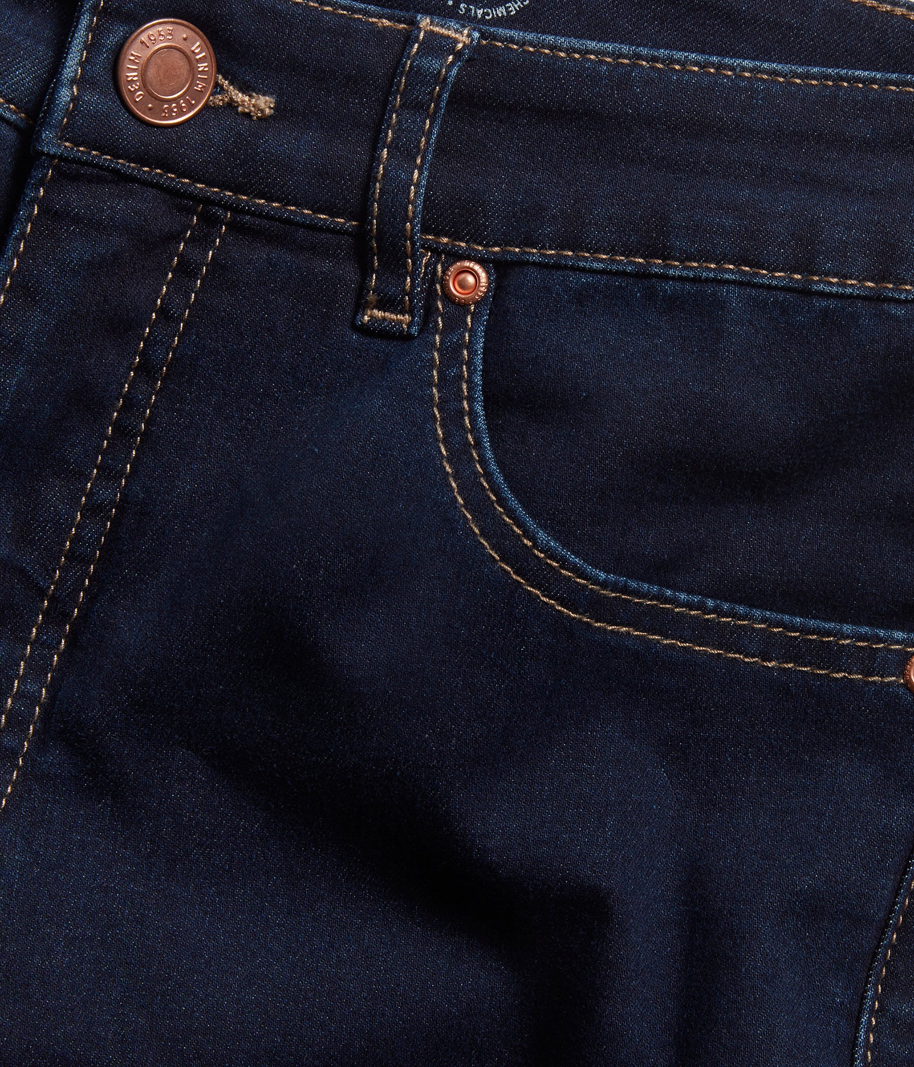 Dark denim