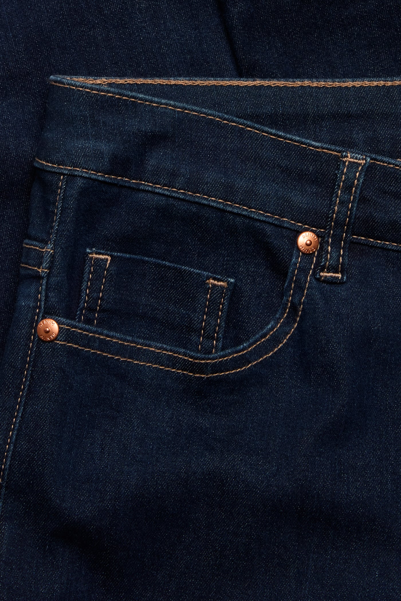 Dark denim
