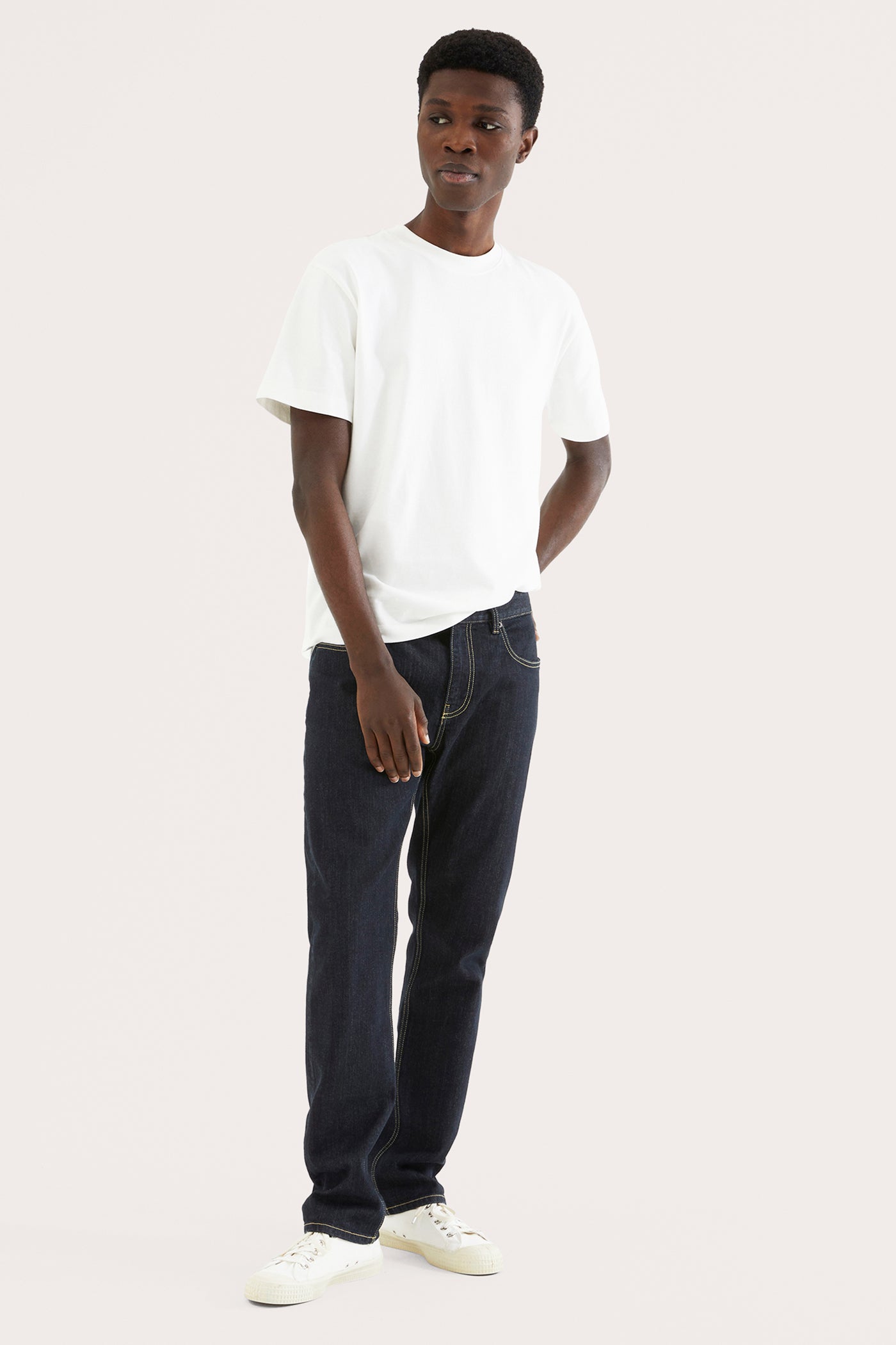 Dark denim