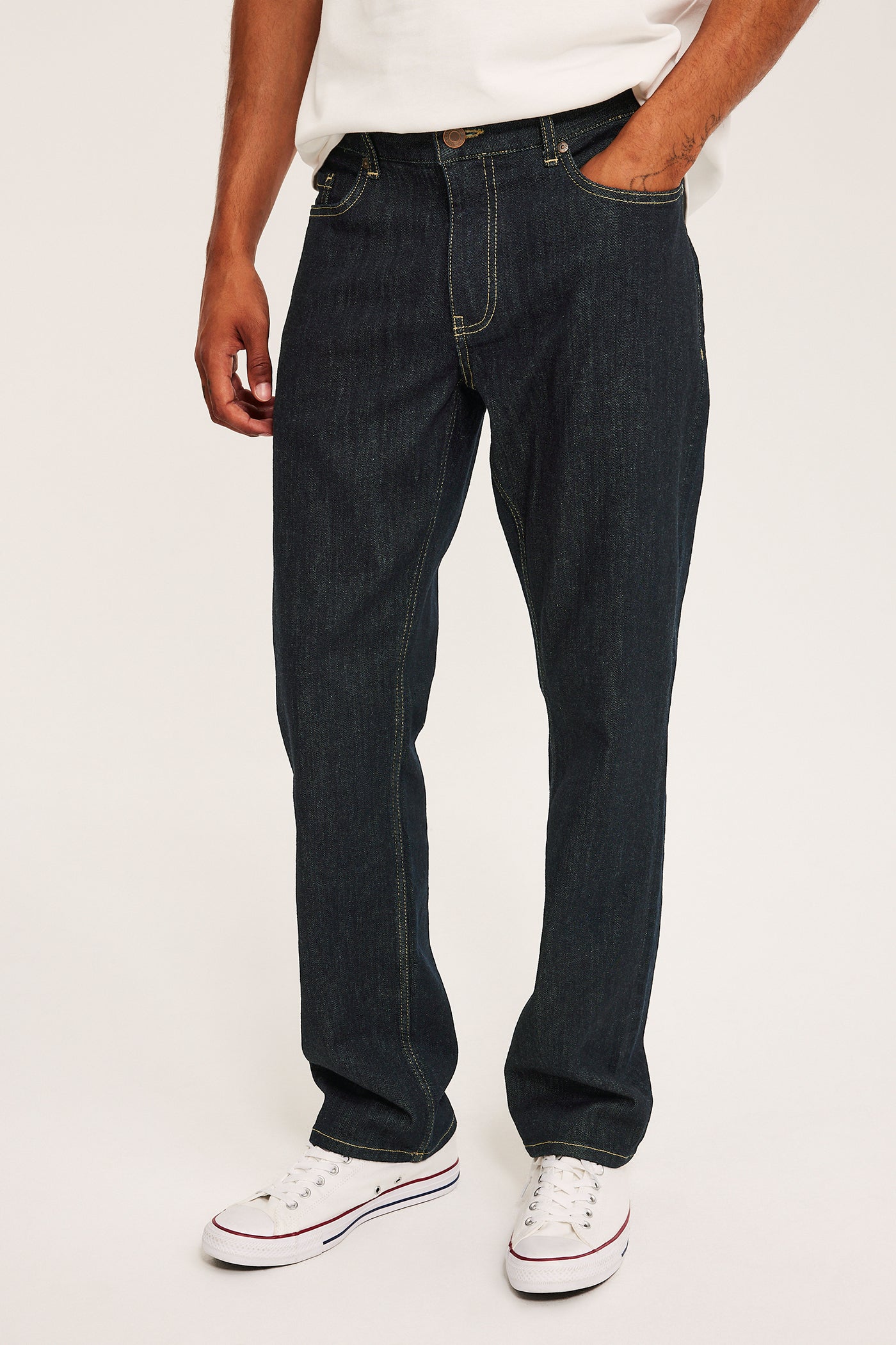 Dark denim