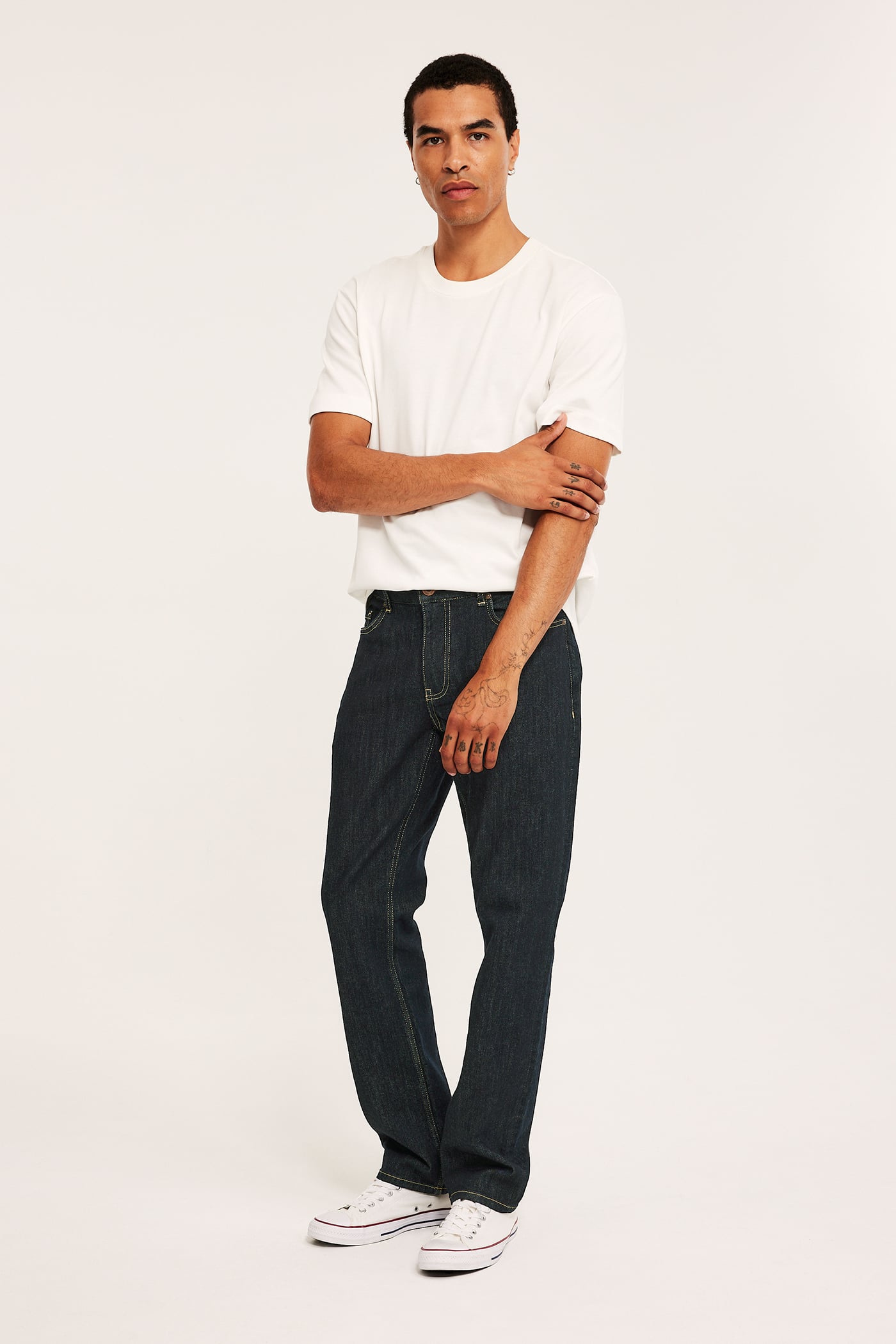Dark denim