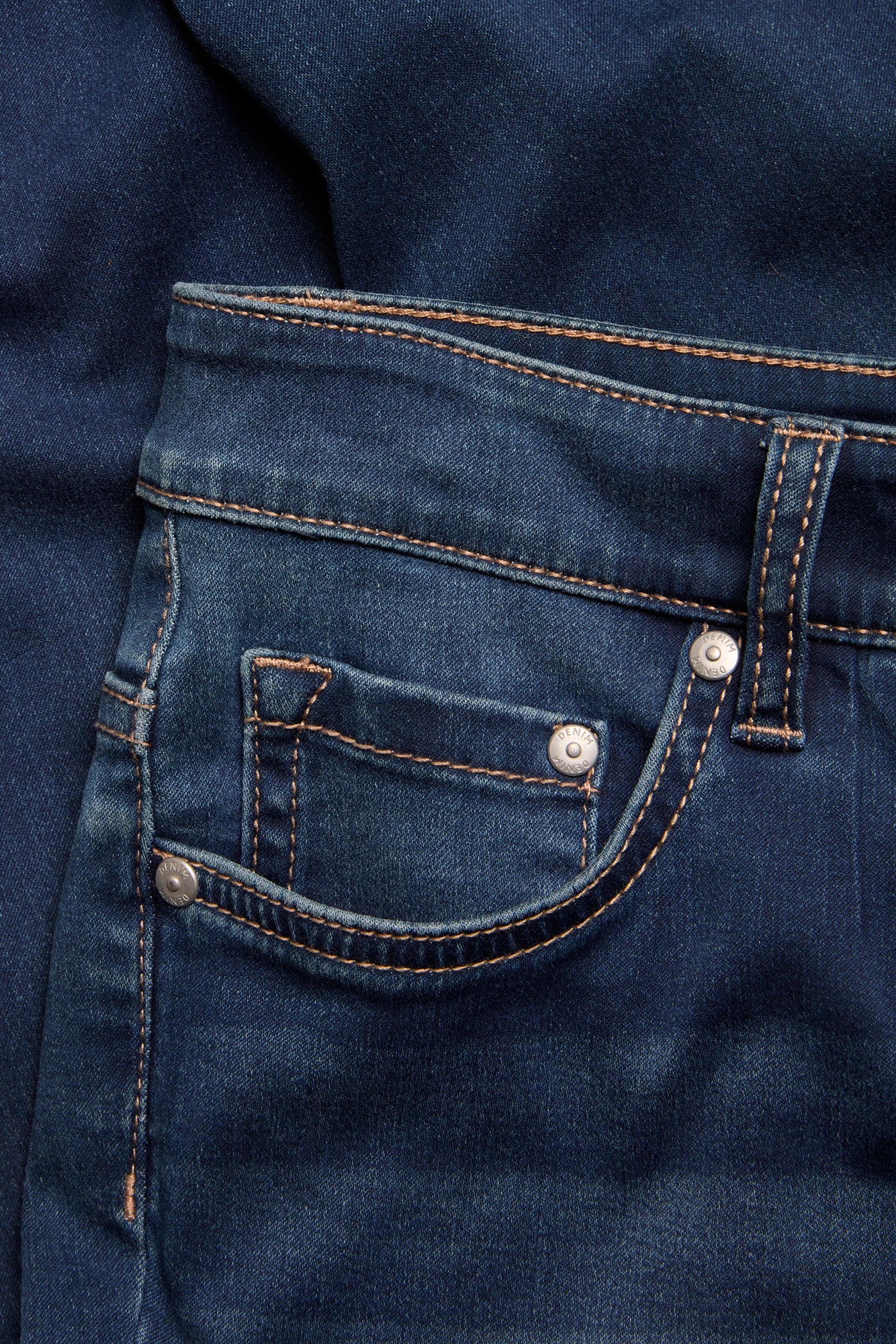 Dark denim
