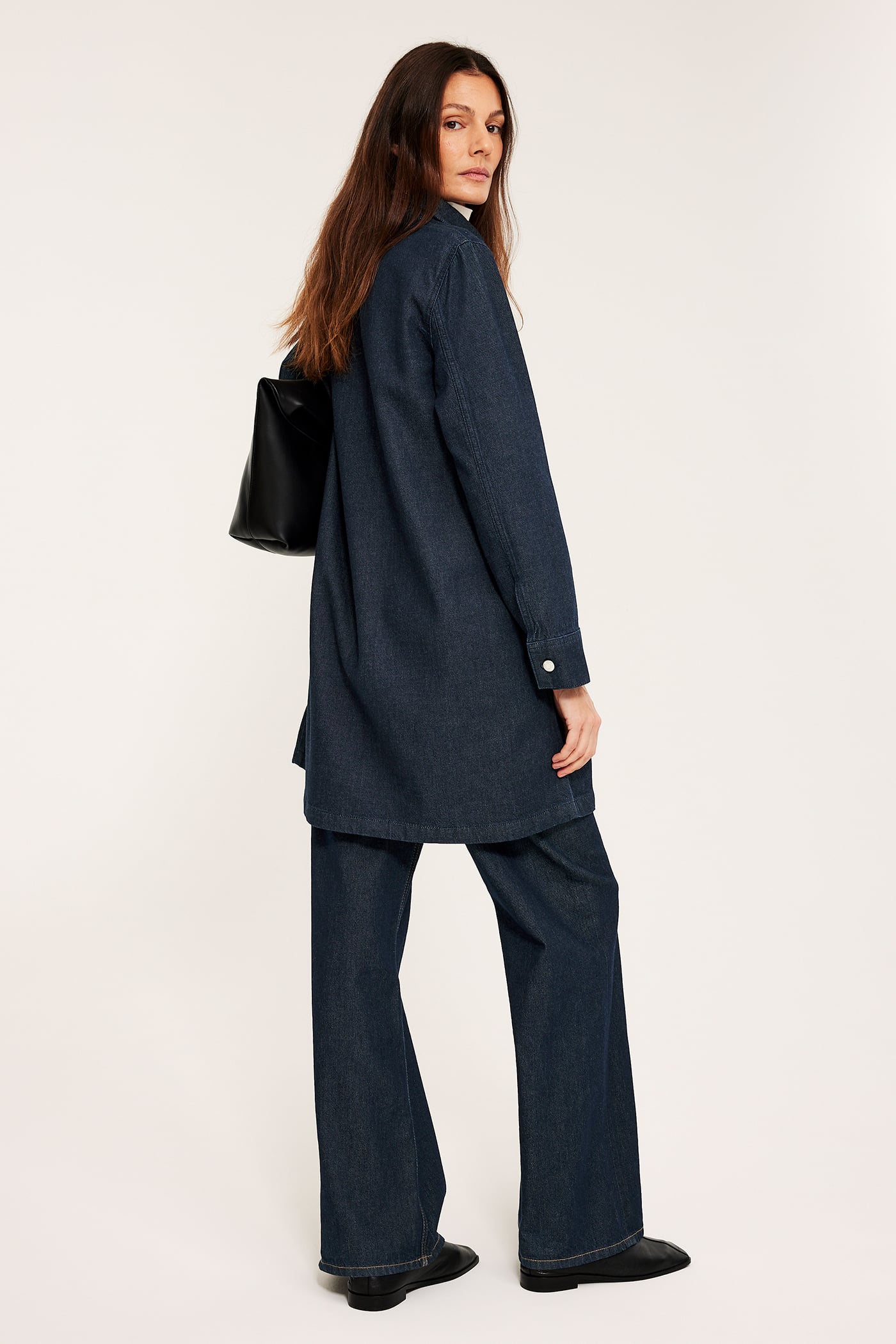 Dark denim