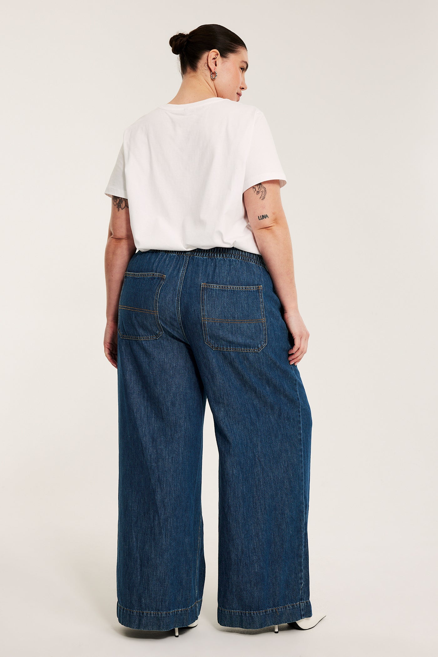 Dark denim