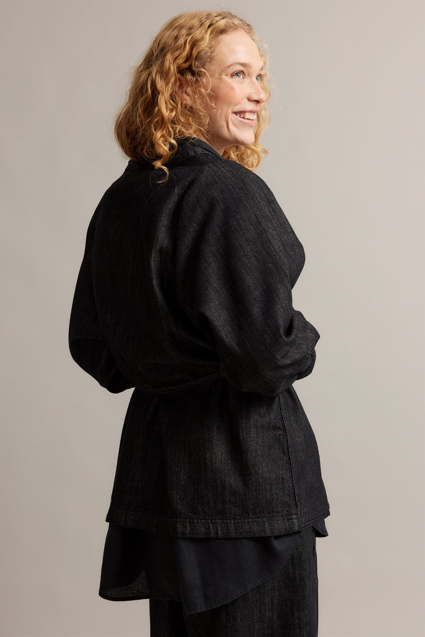 Black denim