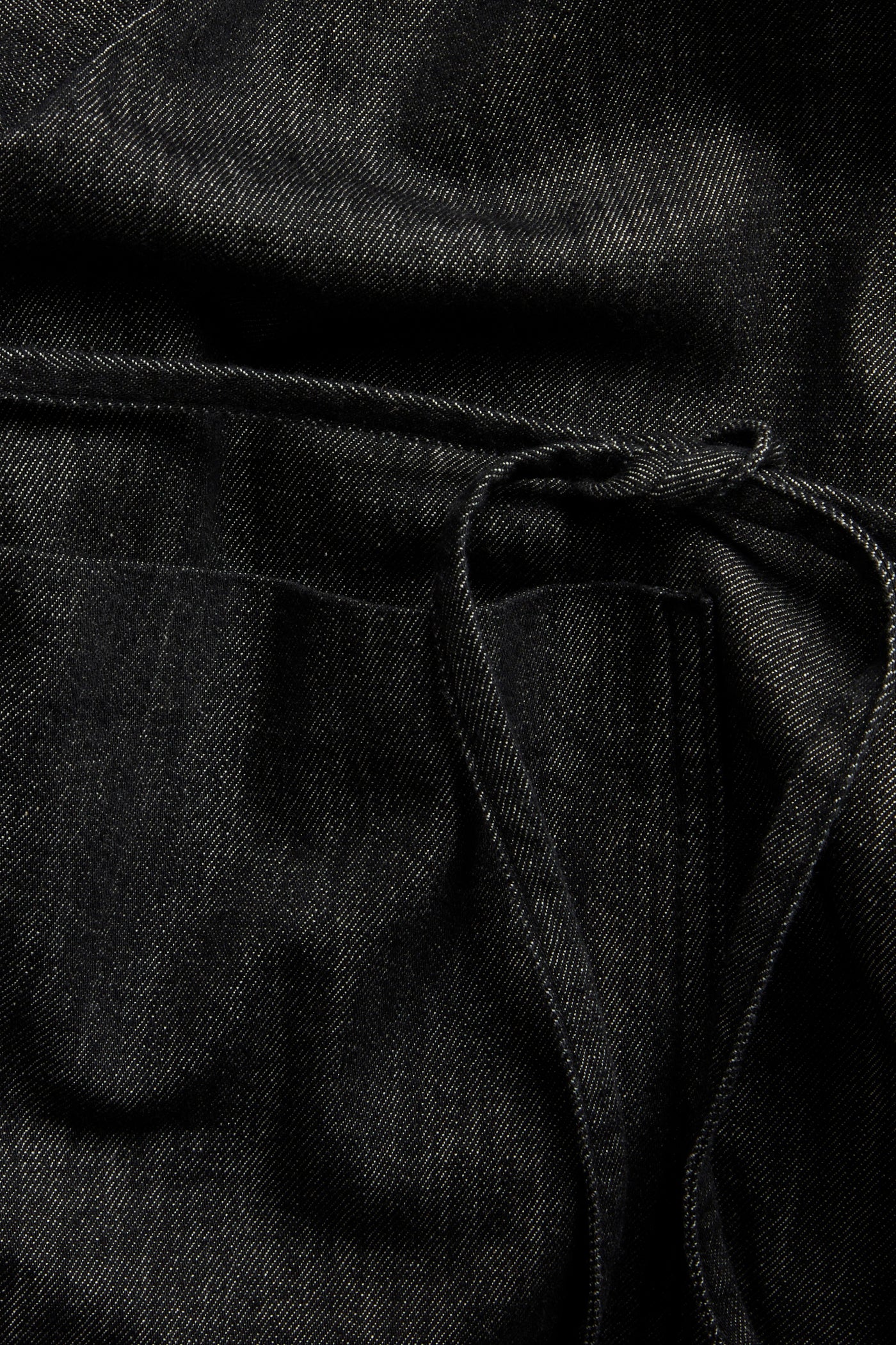 Black denim