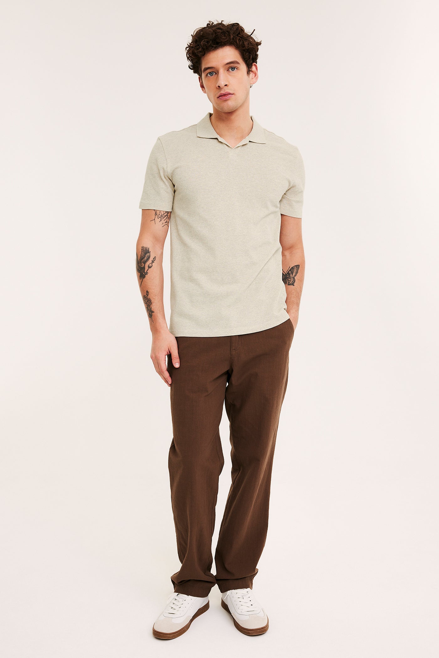 Beige mélange