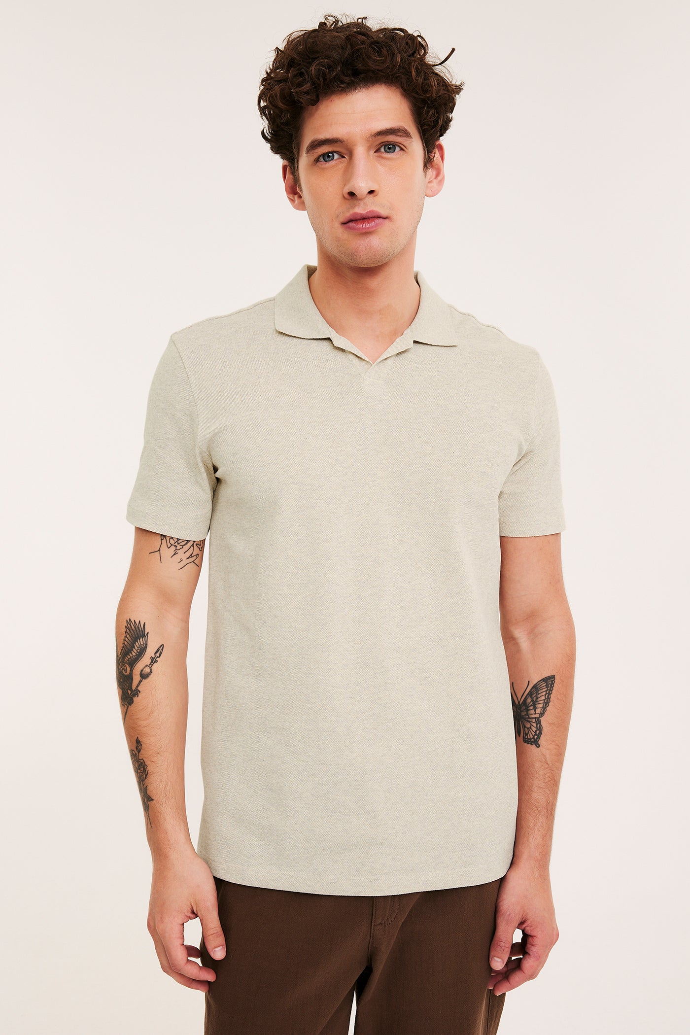 Beige mélange