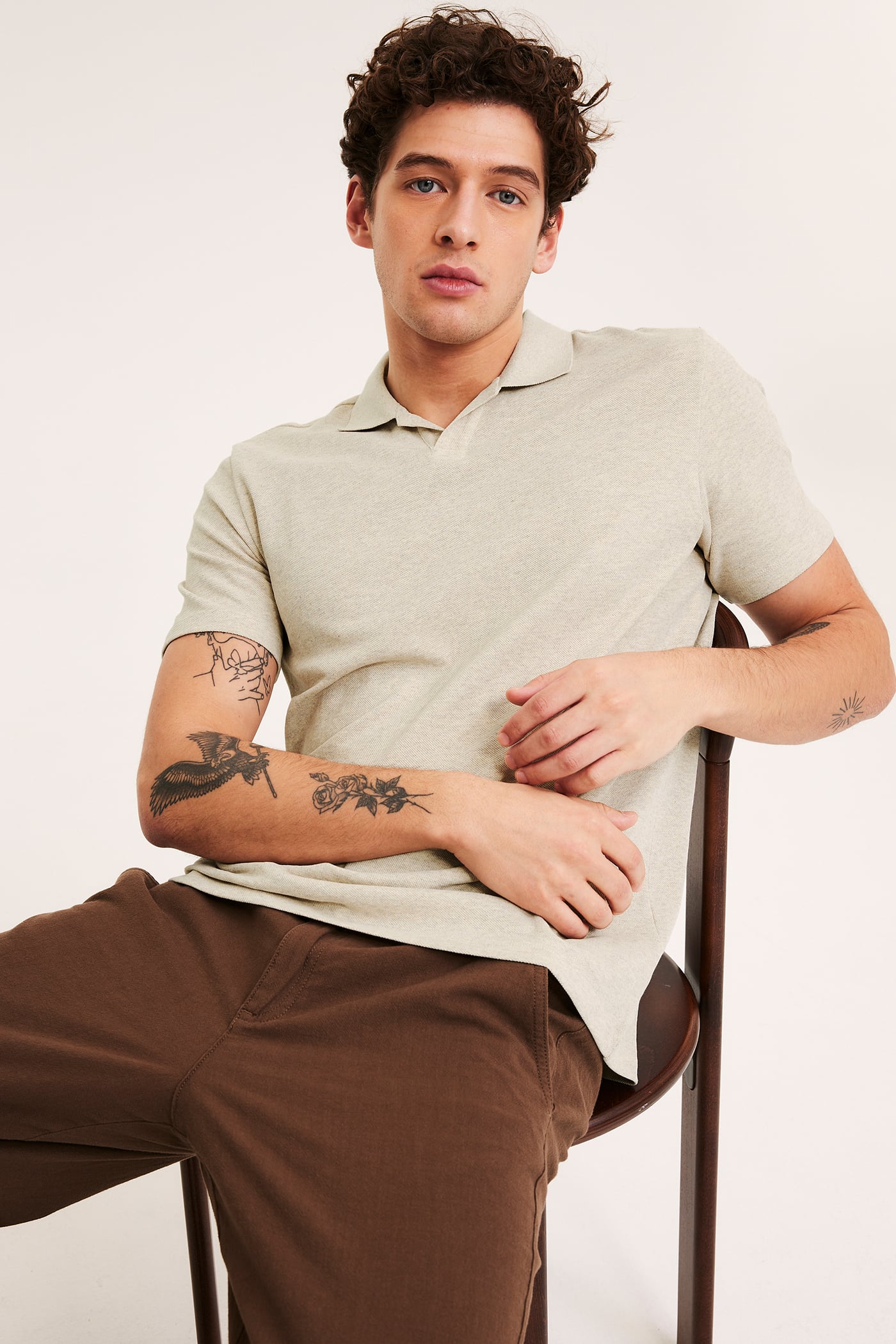Beige mélange