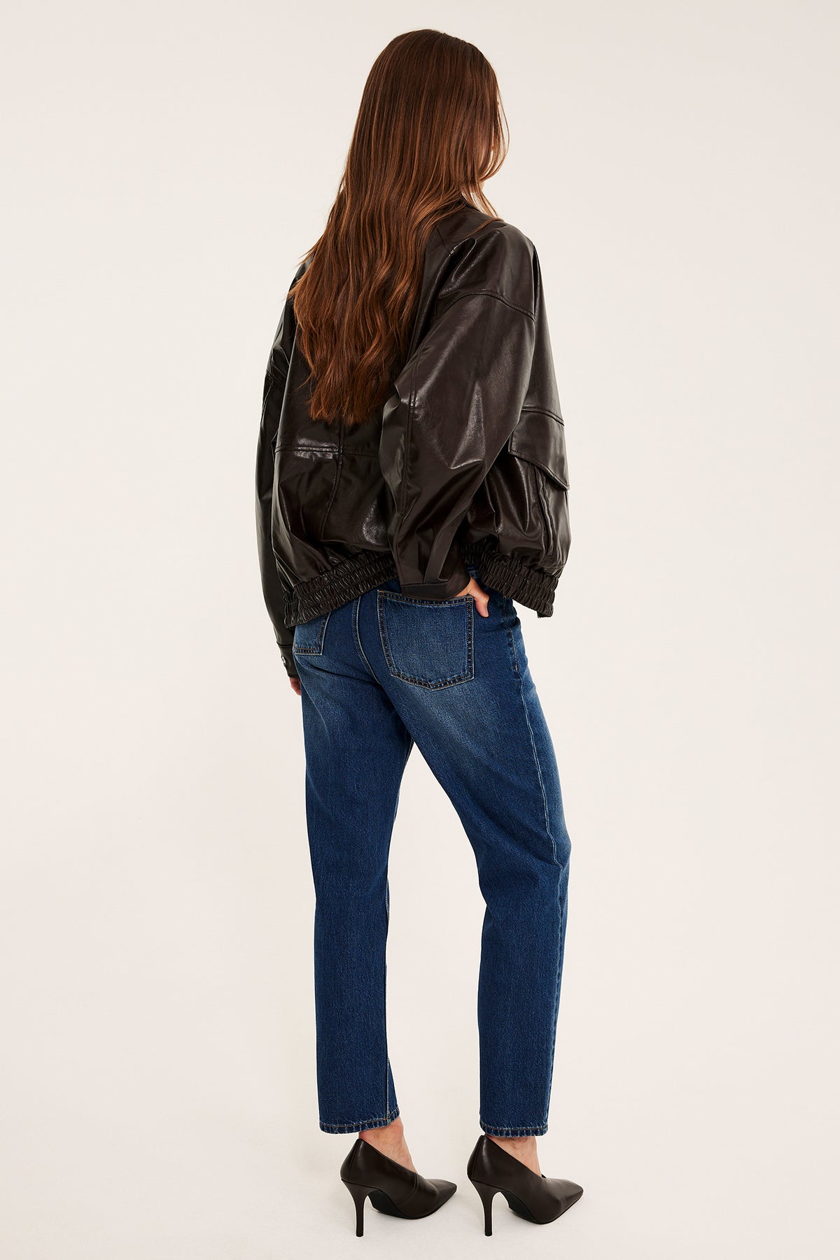 Dark denim